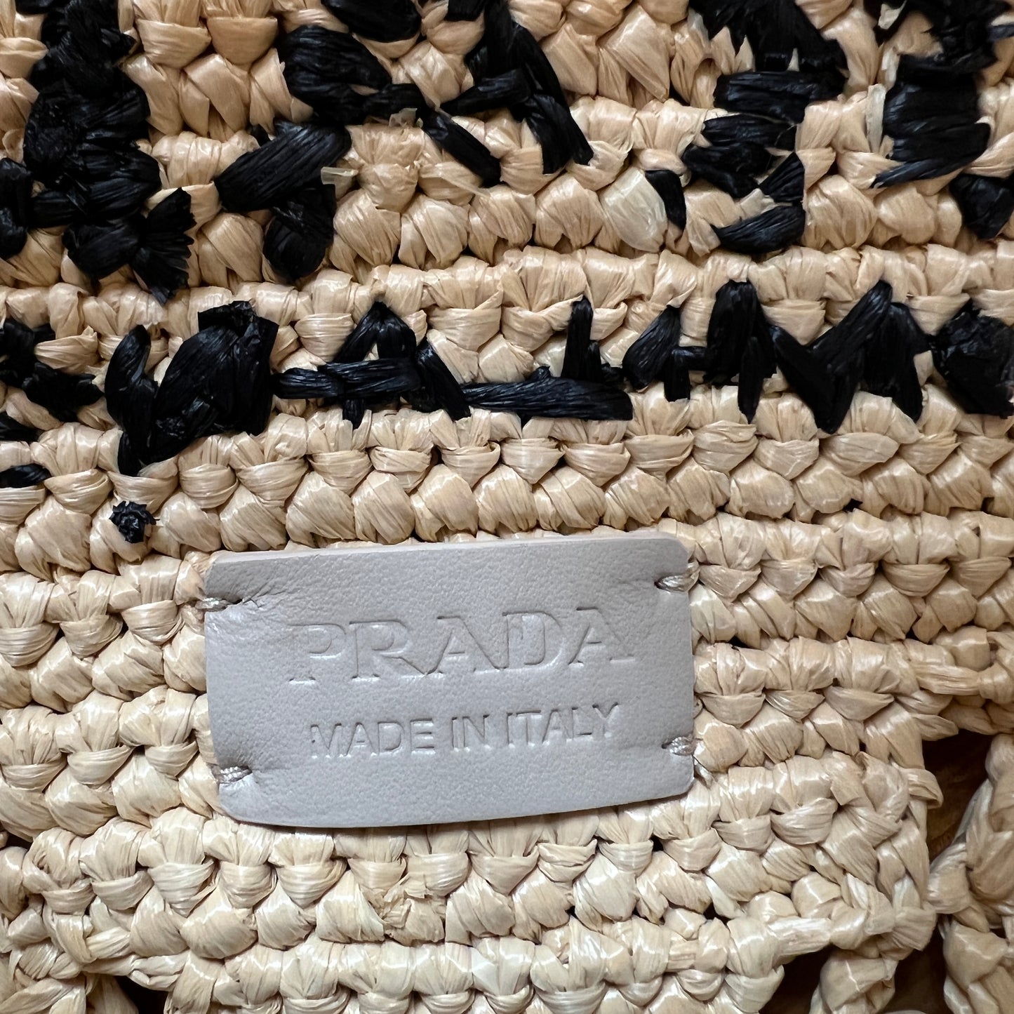 2022 Raffia Tote Bag