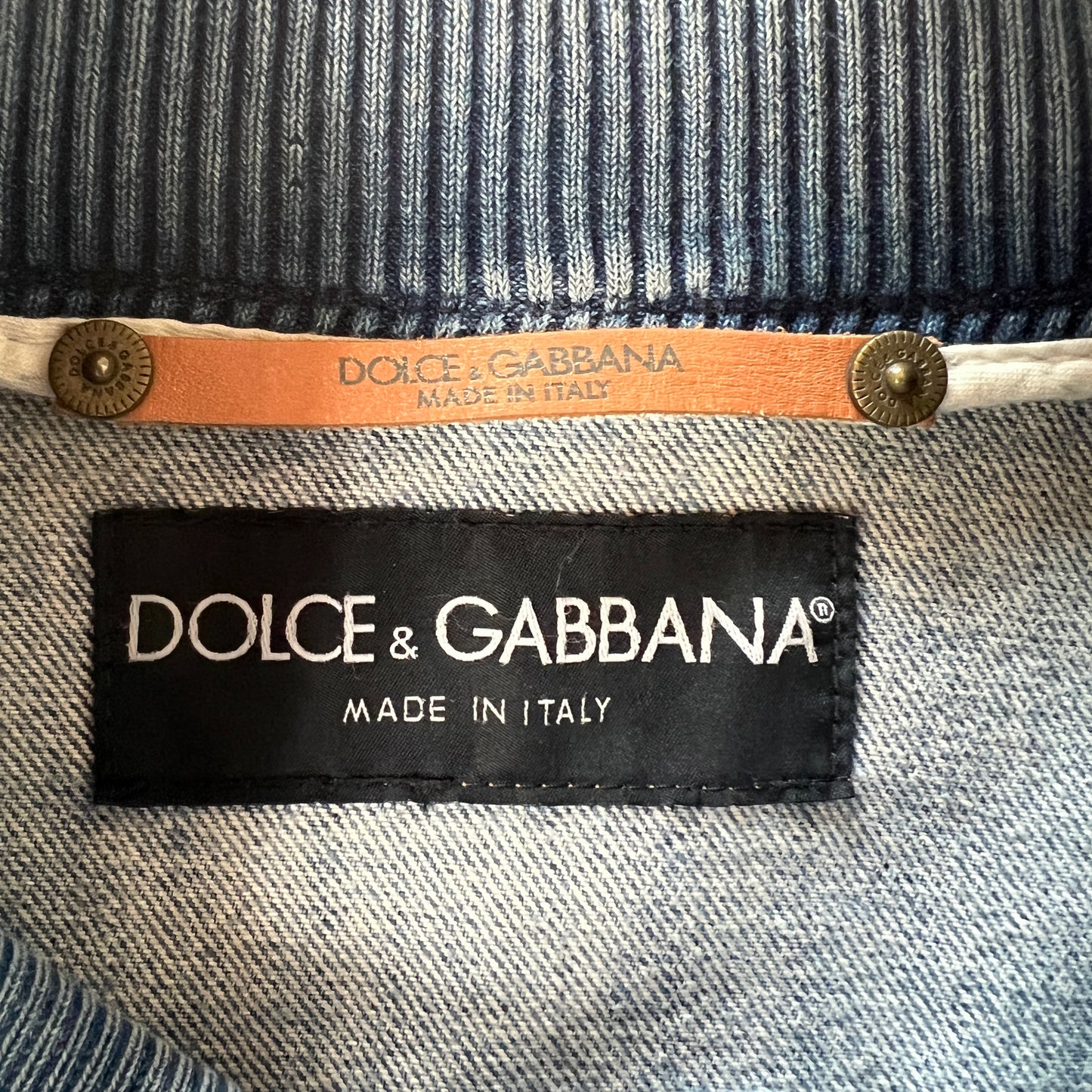 Denim Bomber Jacket - XL