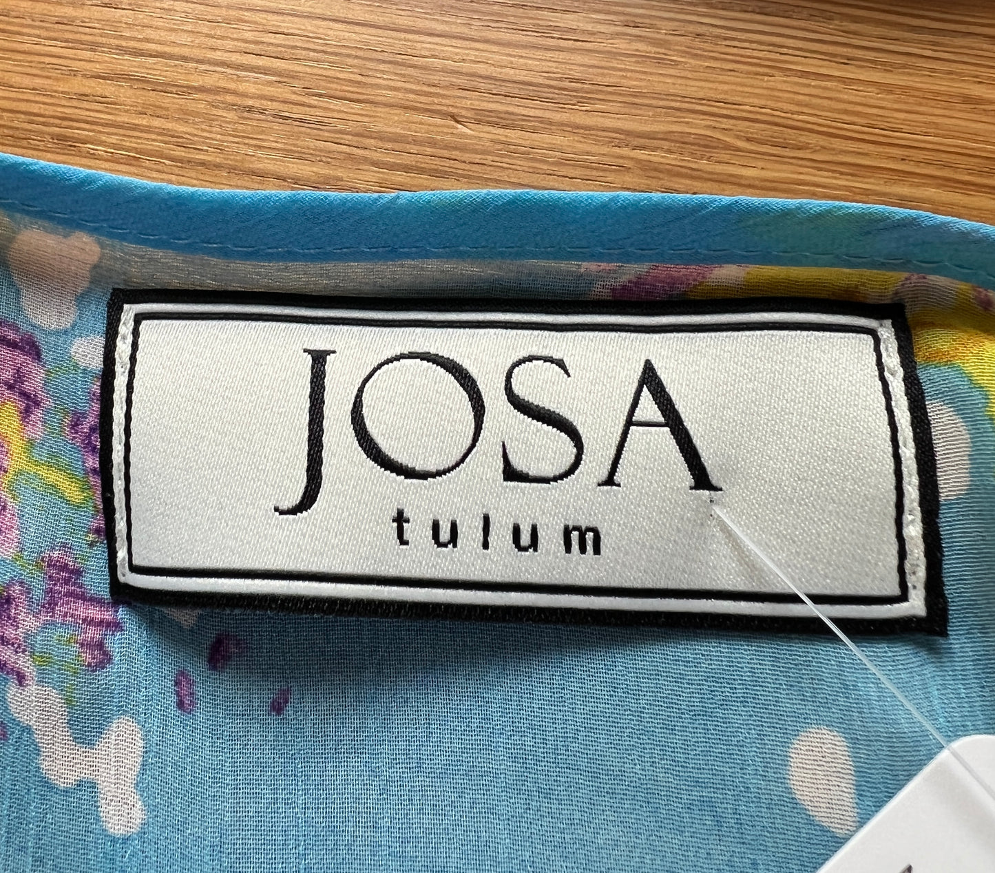 Blue Chiffon Beach Cover-Up - OS