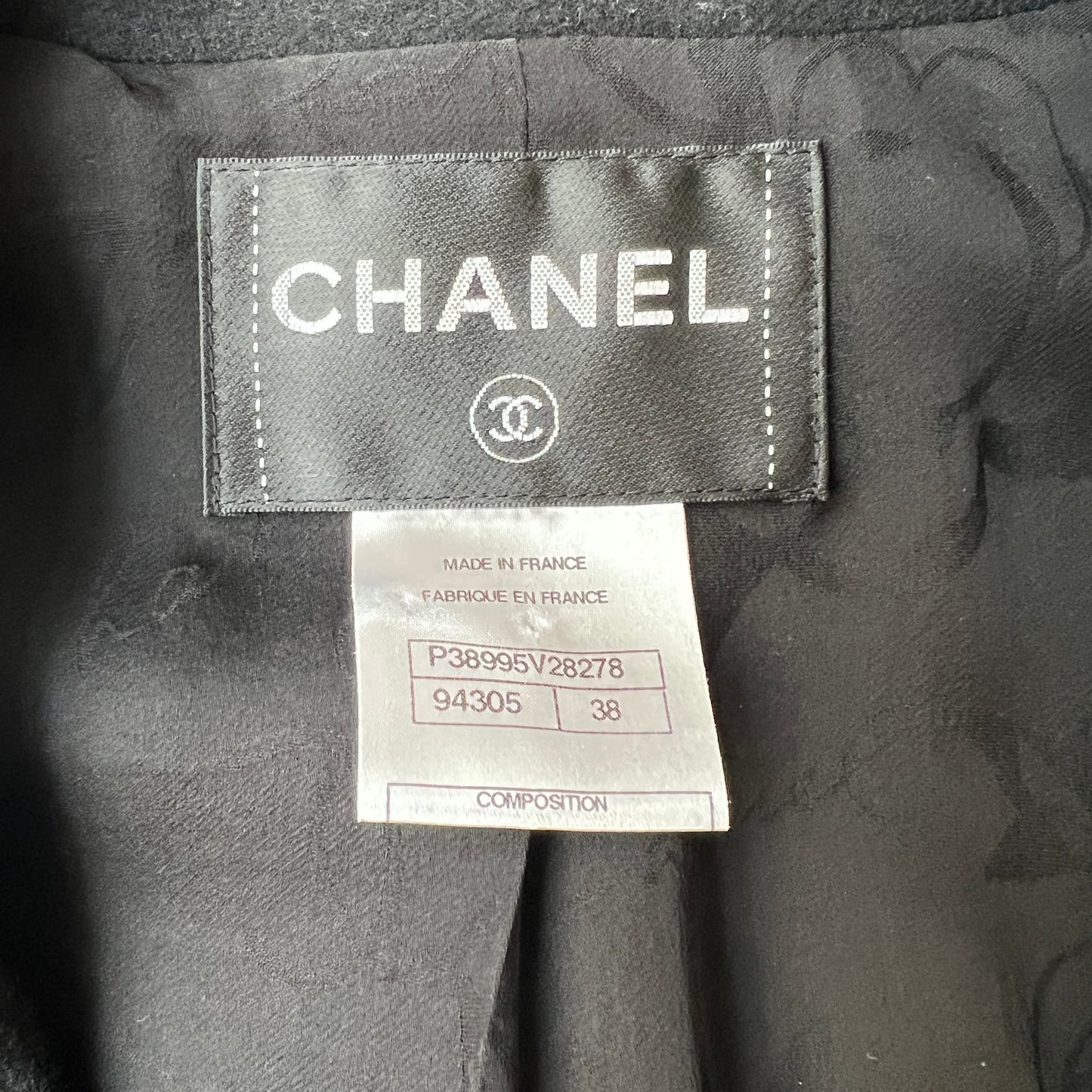 Black Wool Jacket - S/M