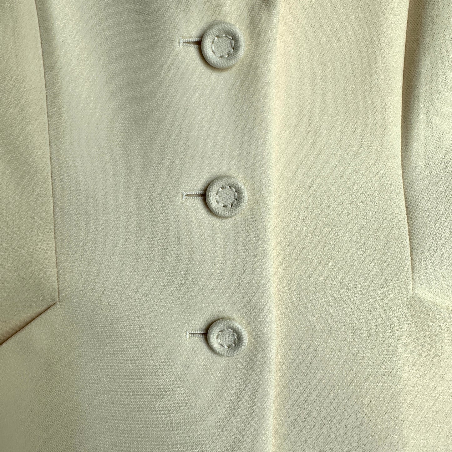 Cream Wool Blazer - US 8