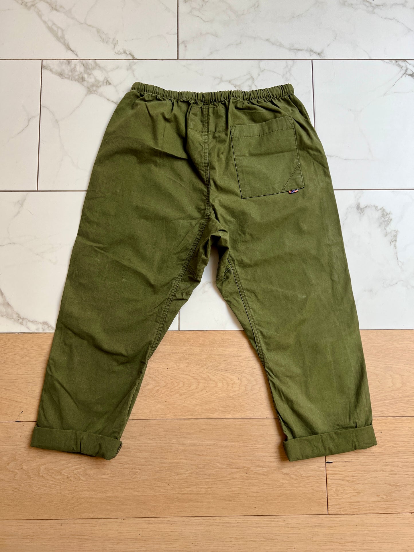 Cropped Kaki Pants - M