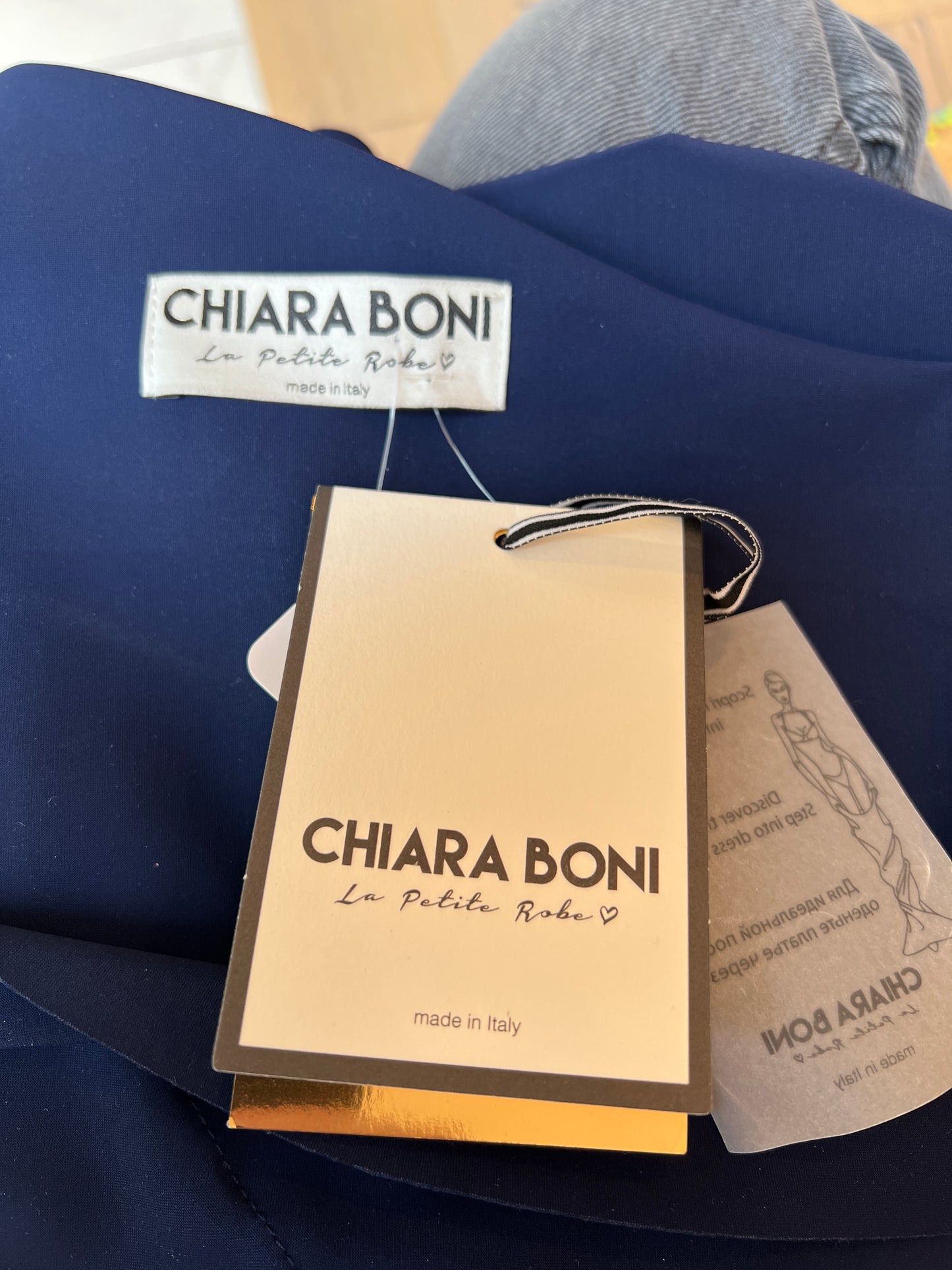 Blue One Shoulder Long Gown - S