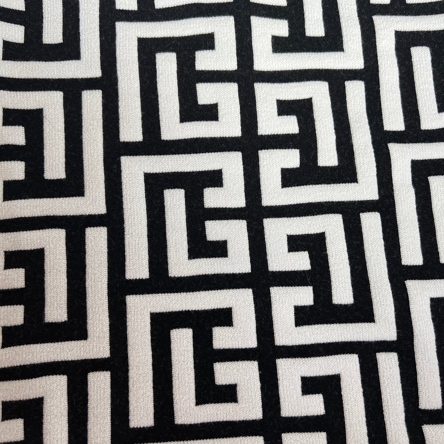 2022 Black & White Print Dress - XS