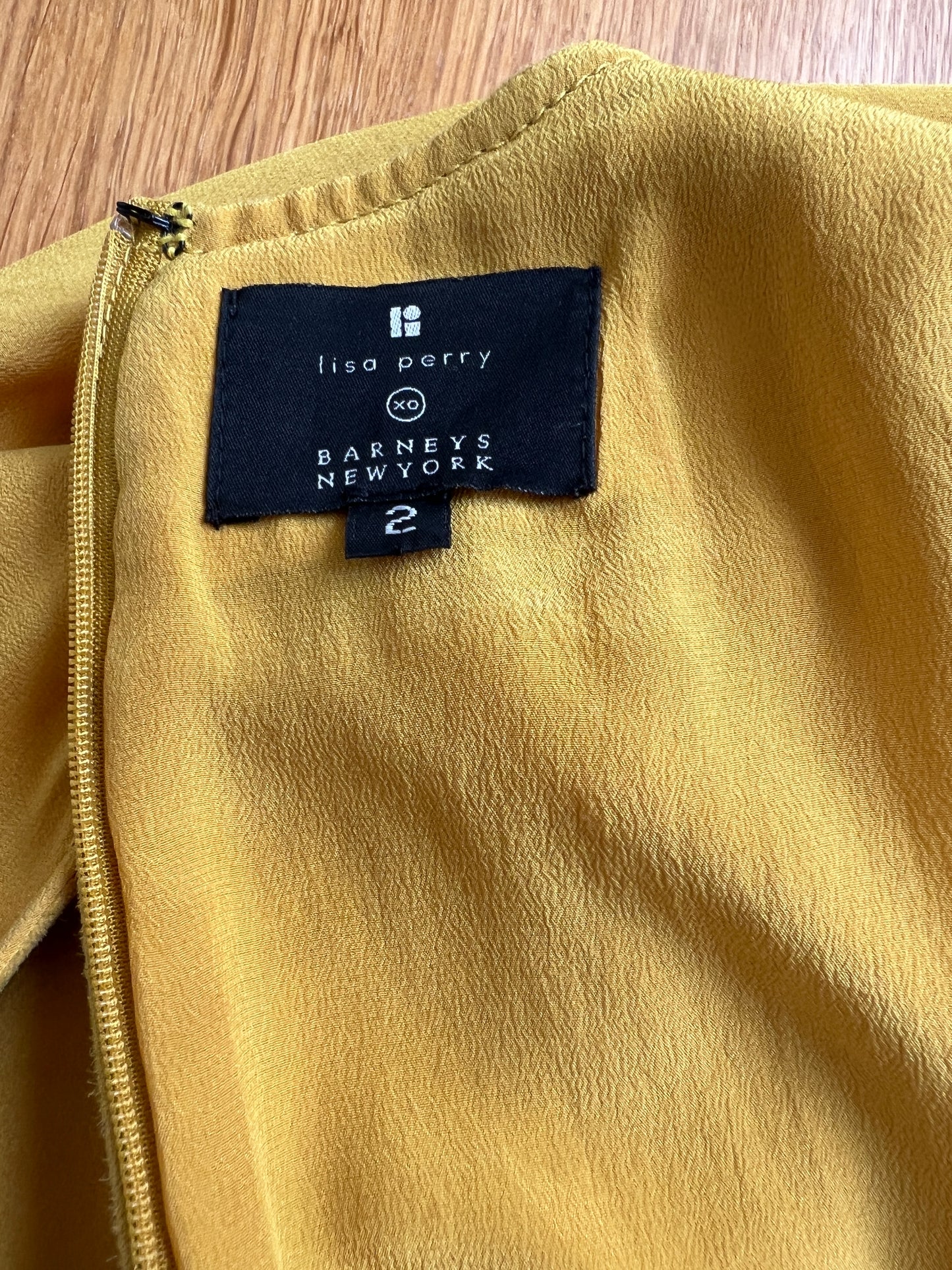 Suede Yellow Dress - 2