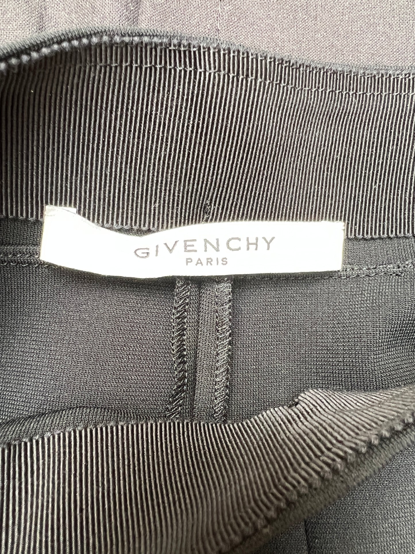 Black Skirt with Zipper - M