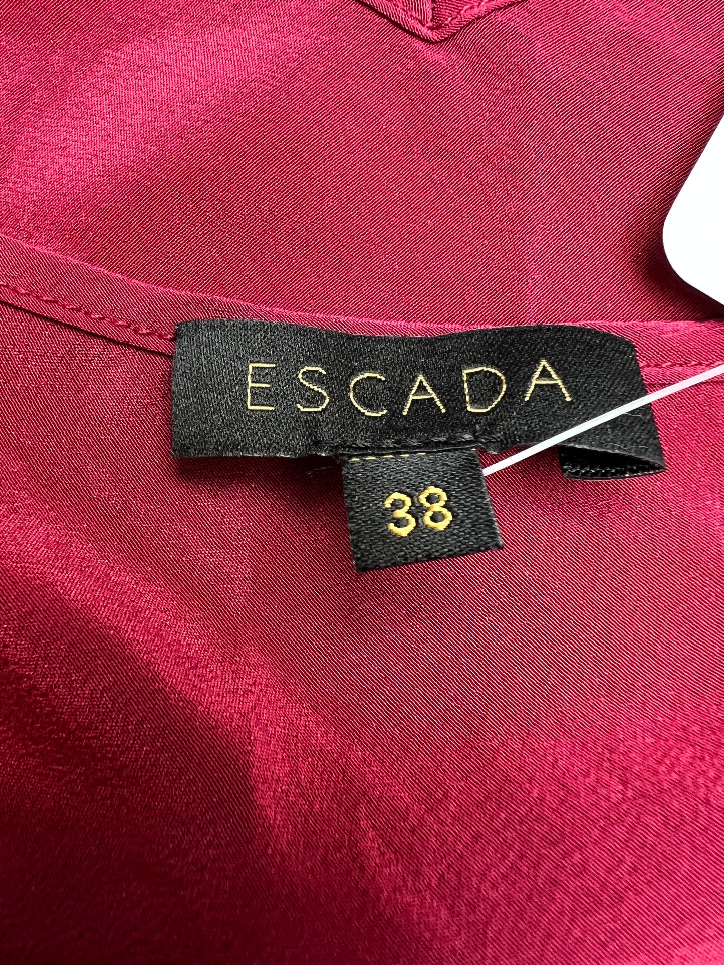 Silk Red Camisole - S