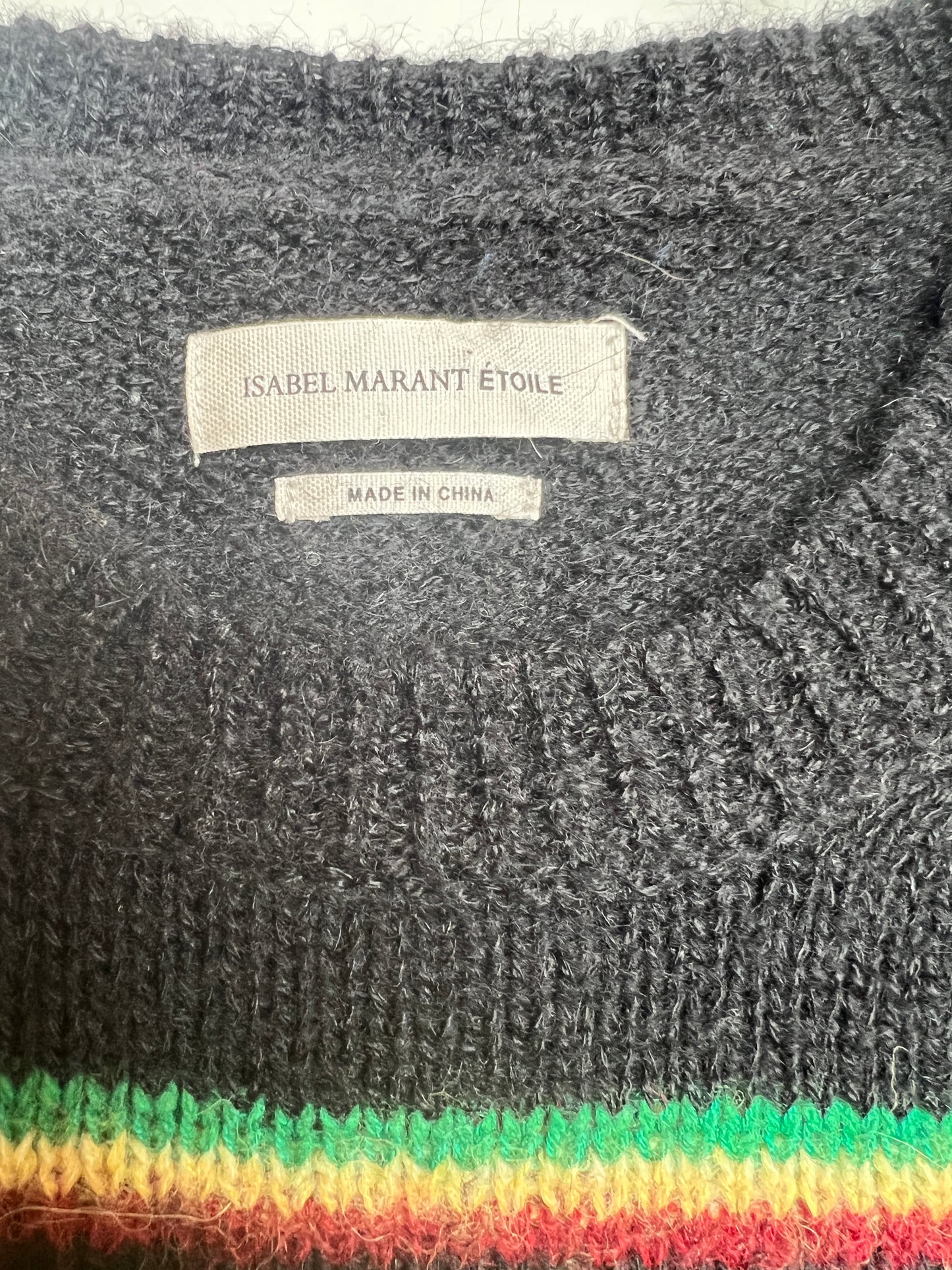 Soft Black Sweater - S