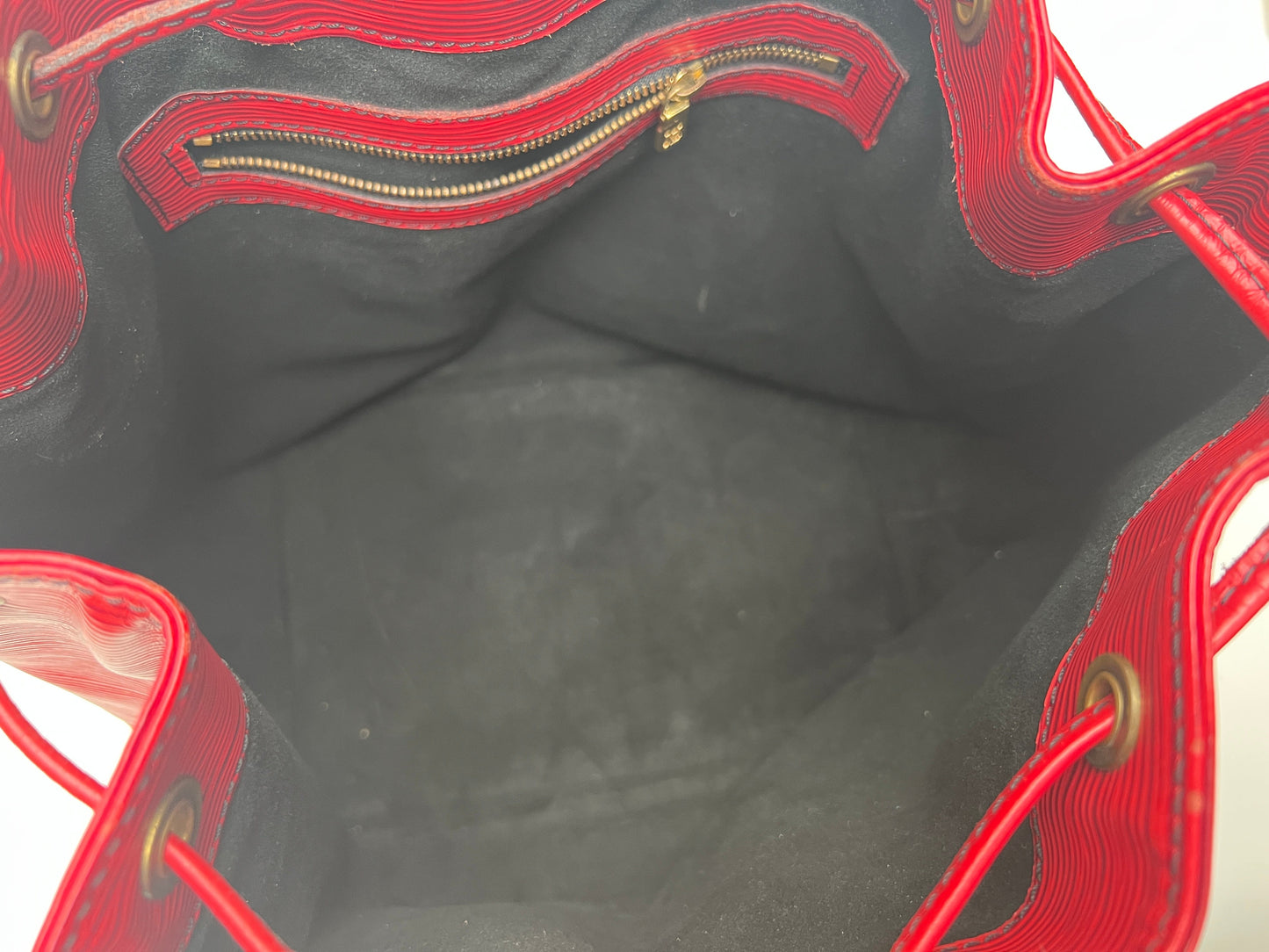 Vintage Noe Red Epi Bag