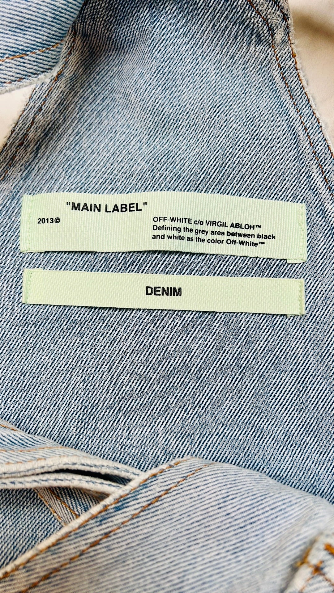 Light Blue Denim Overall - S