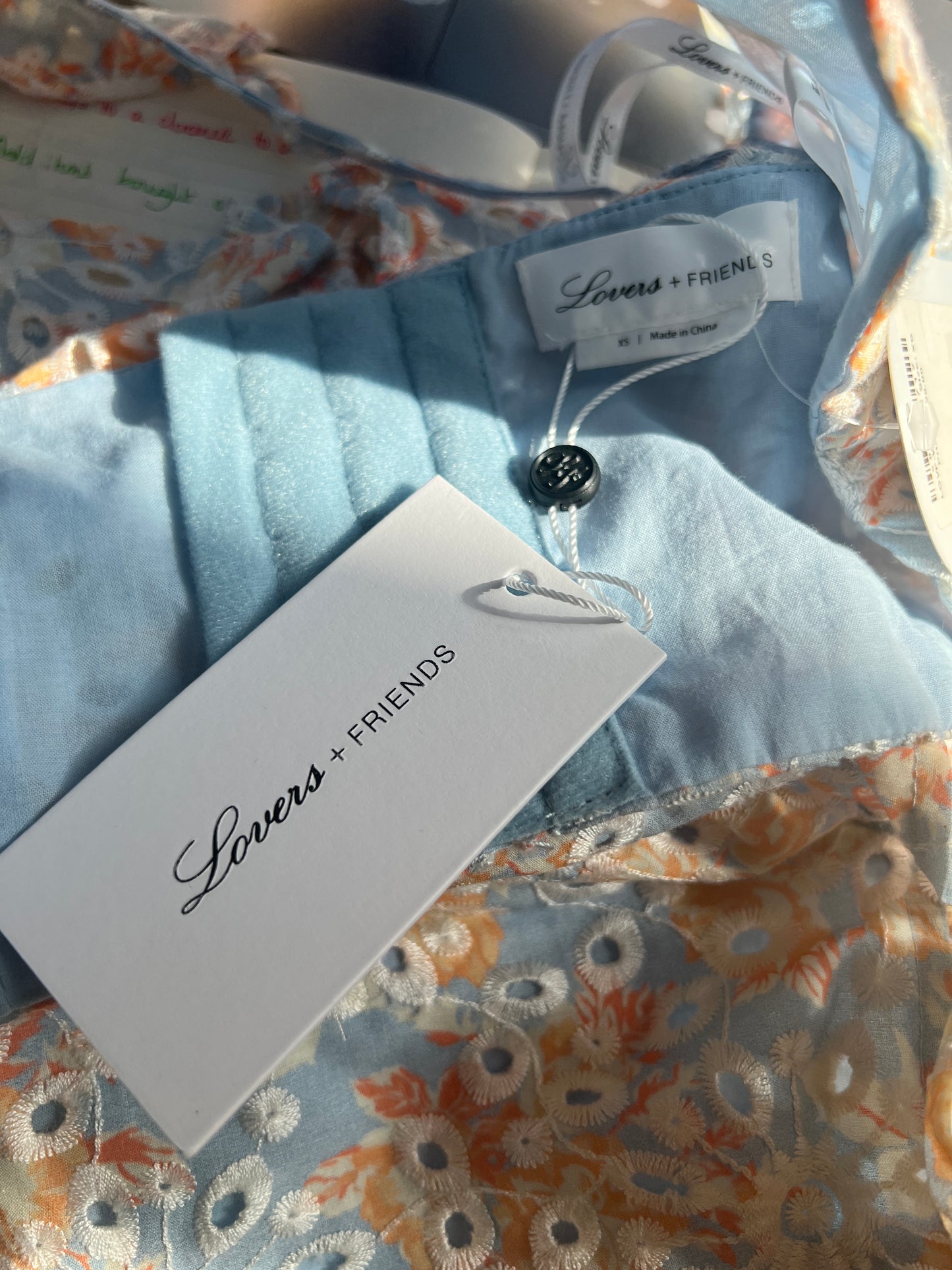 Eyelet Lovers + Friends Set - XS