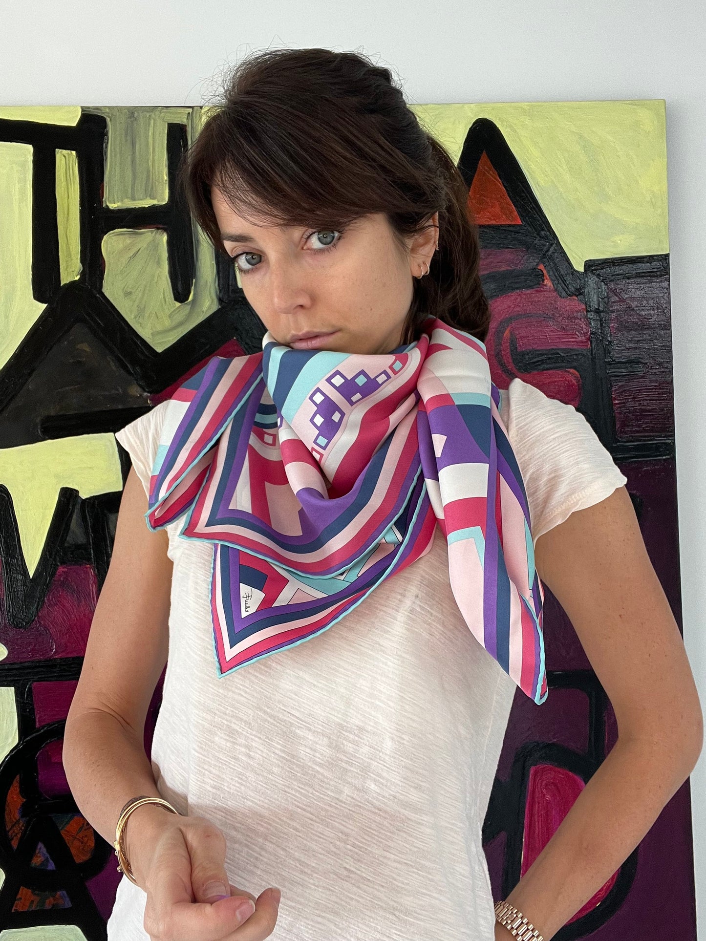 Silk-Twill Scarf