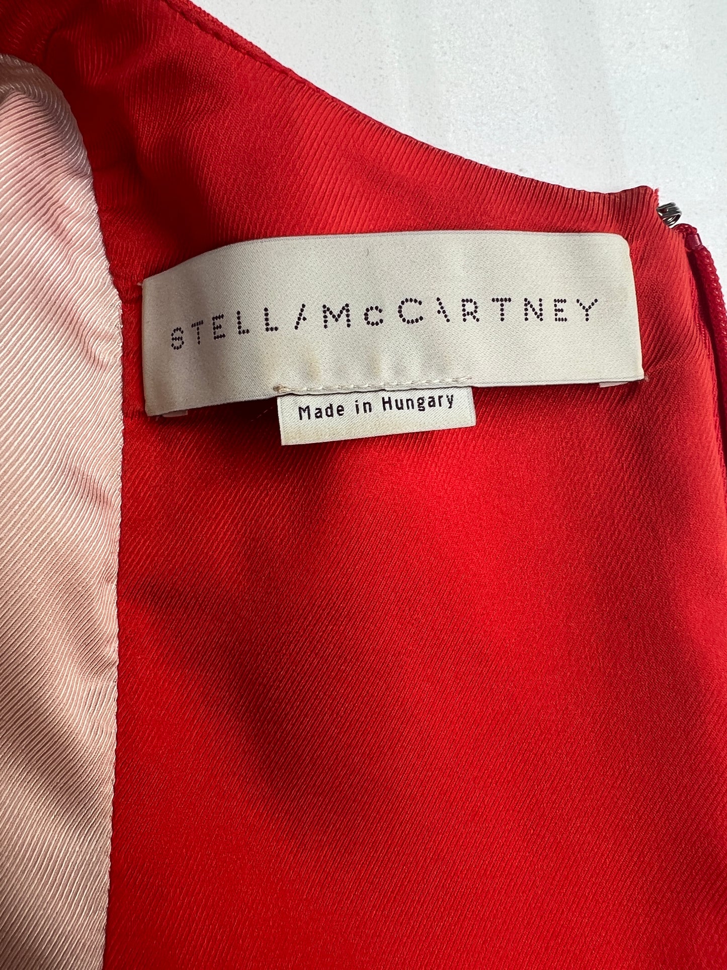 Orange and Beige Dress - M