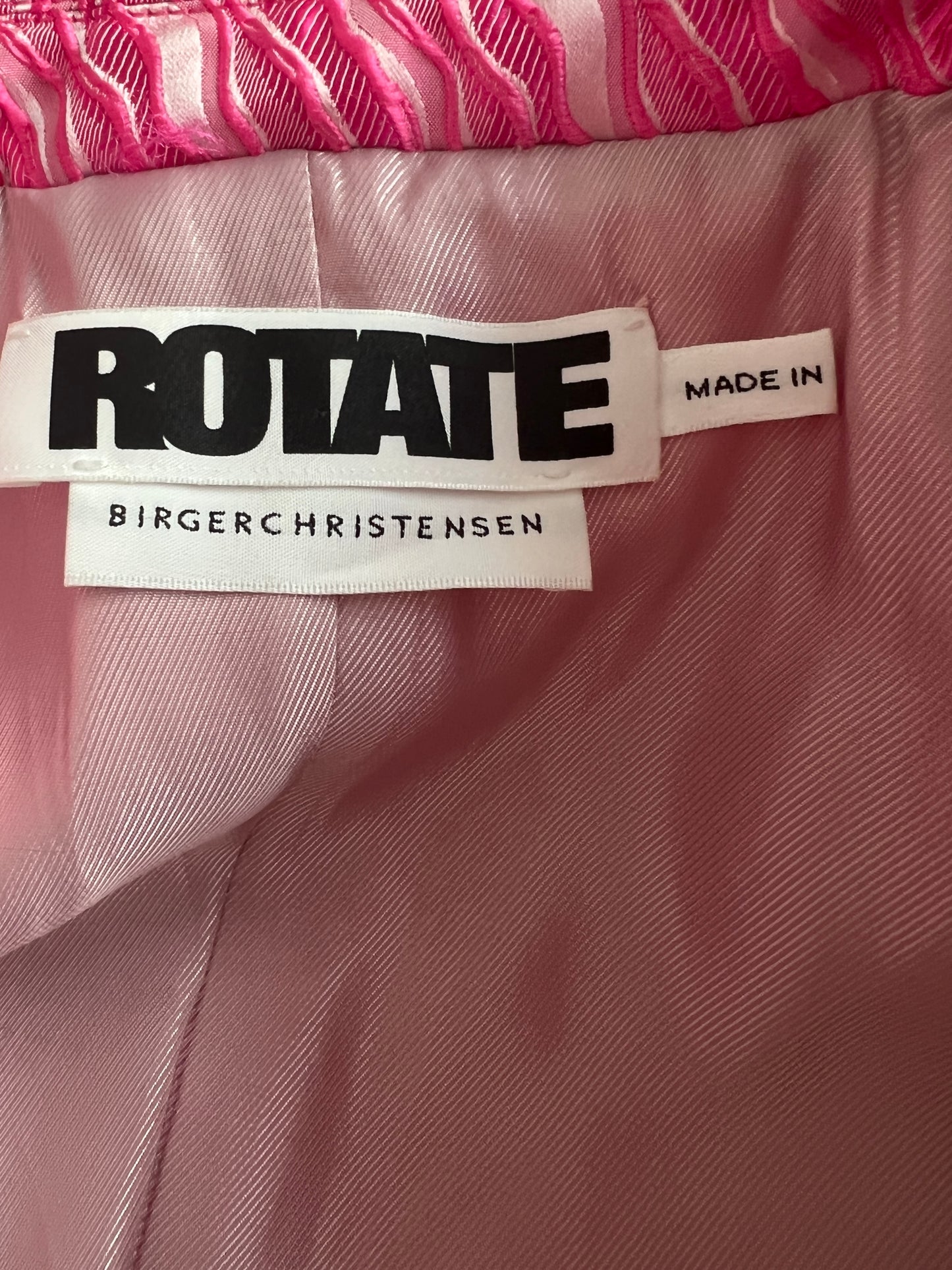 Pink Printed Coat - 6