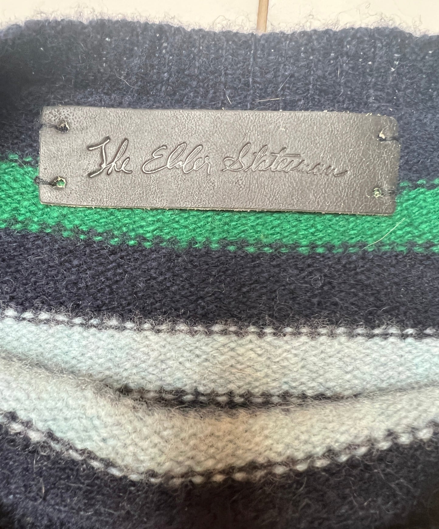 Multicolor Striped Cashmere Sweater - M