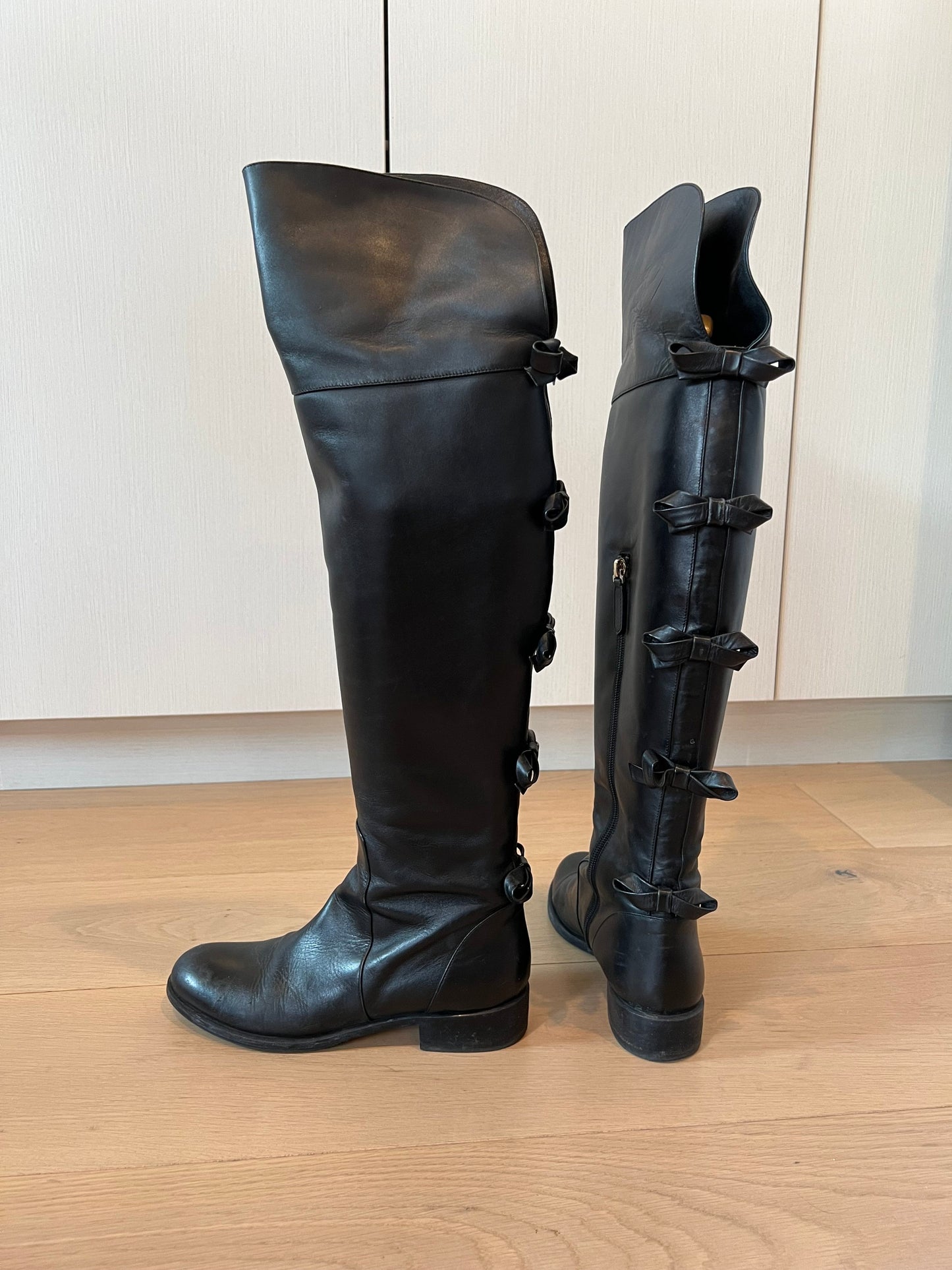 Flat Tall Boots - 7.5