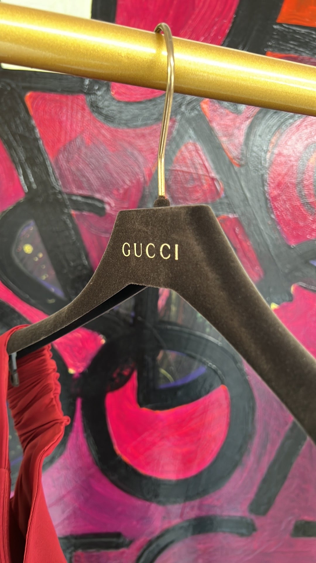 Burgundy Bateau Neckline - S