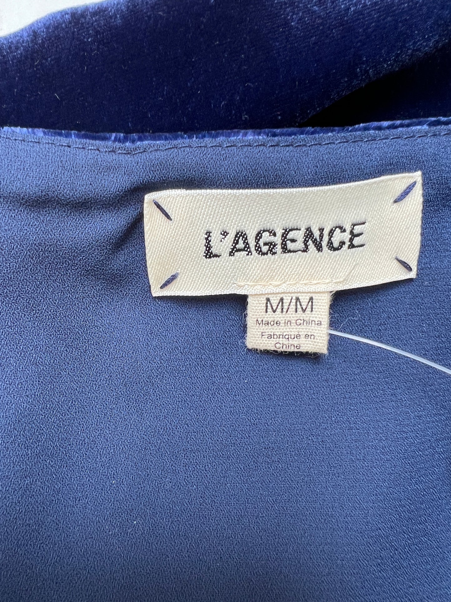 Blue Velvet Tank Top - M