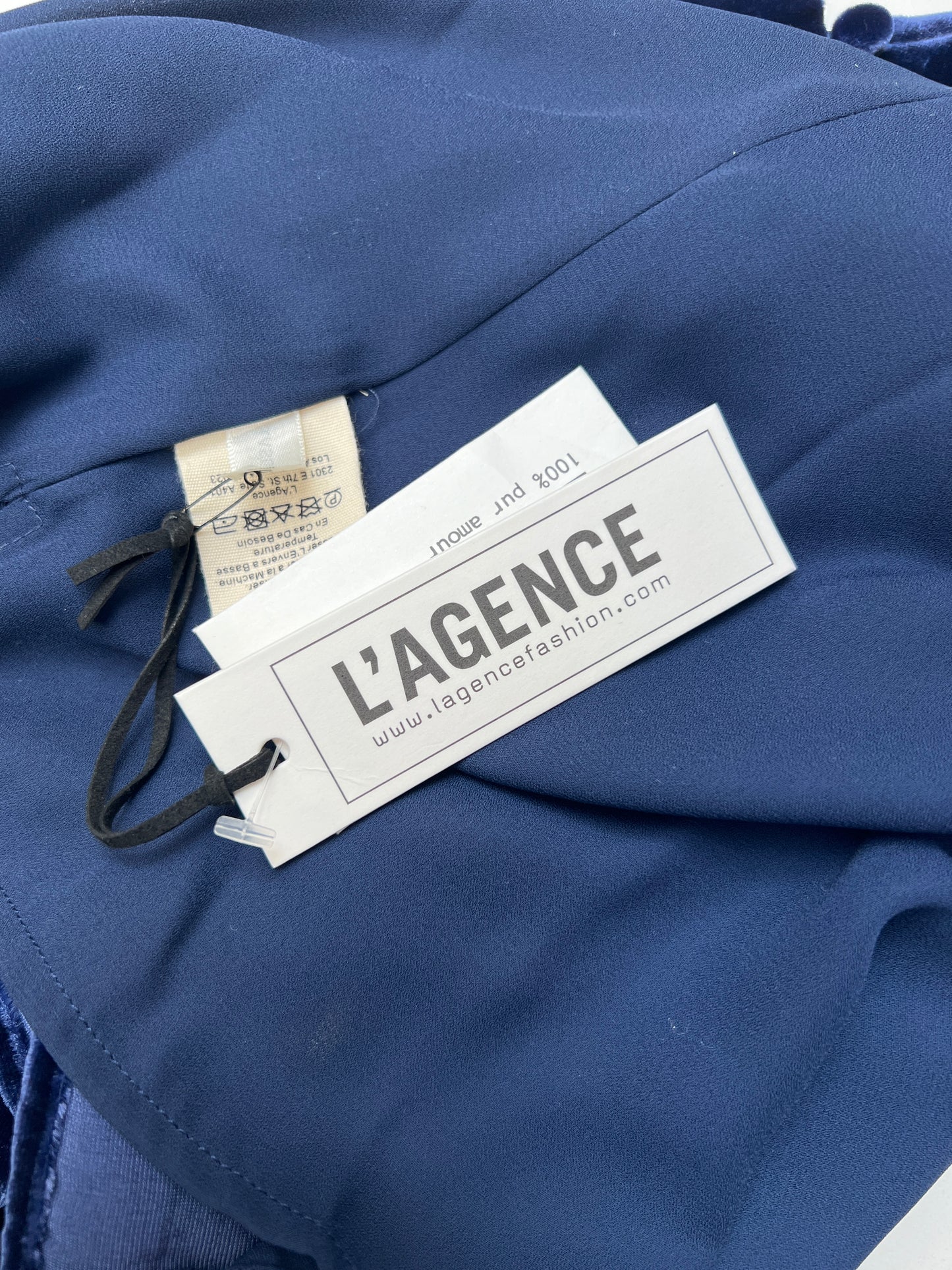 Blue Velvet Tank Top - M