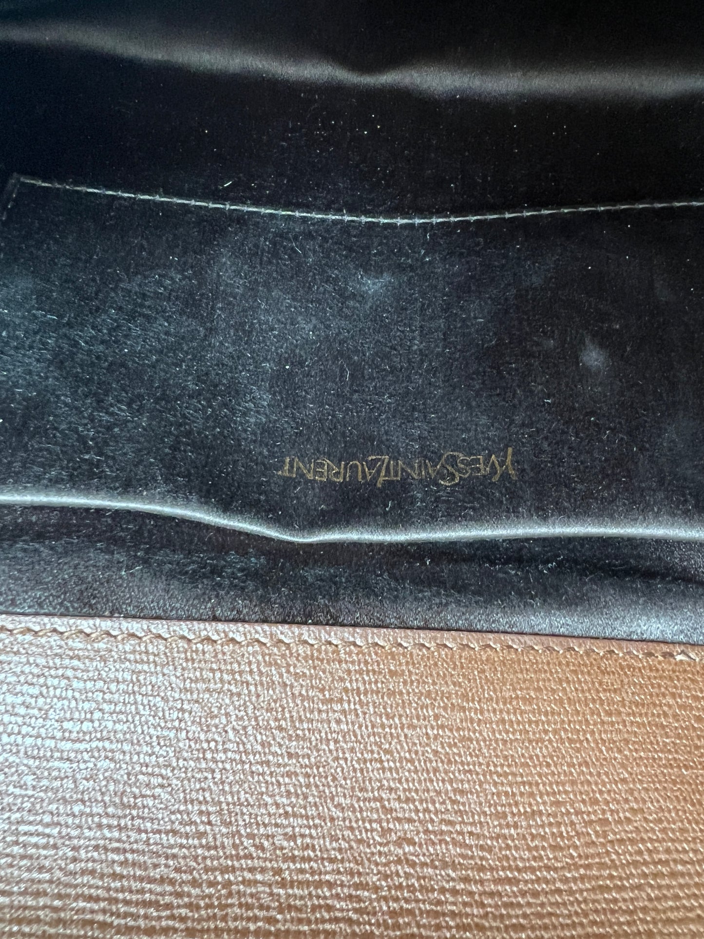 Vintage Brown Clutch