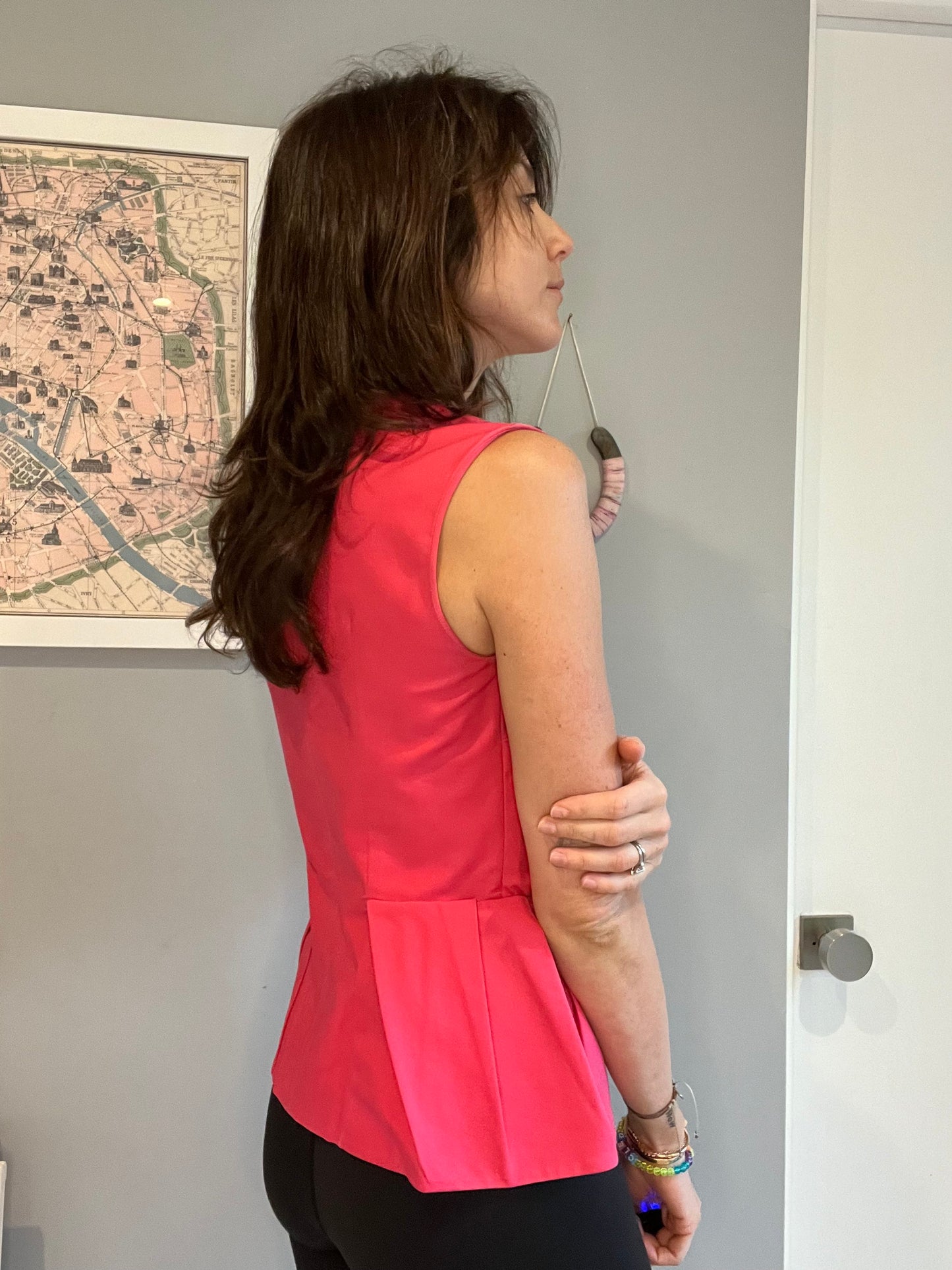 Vintage Fuschia Top - S