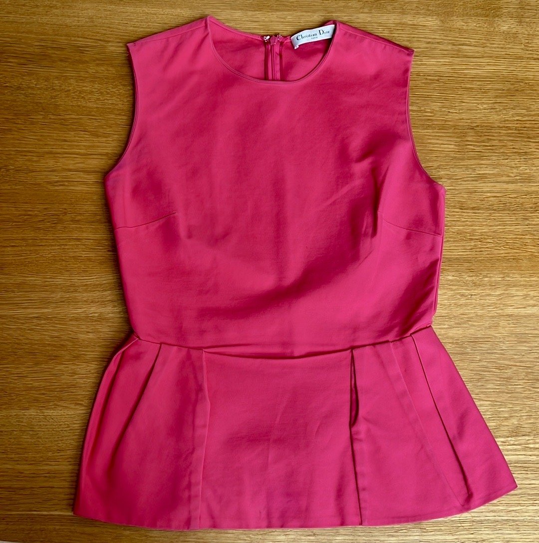 Vintage Fuschia Top - S
