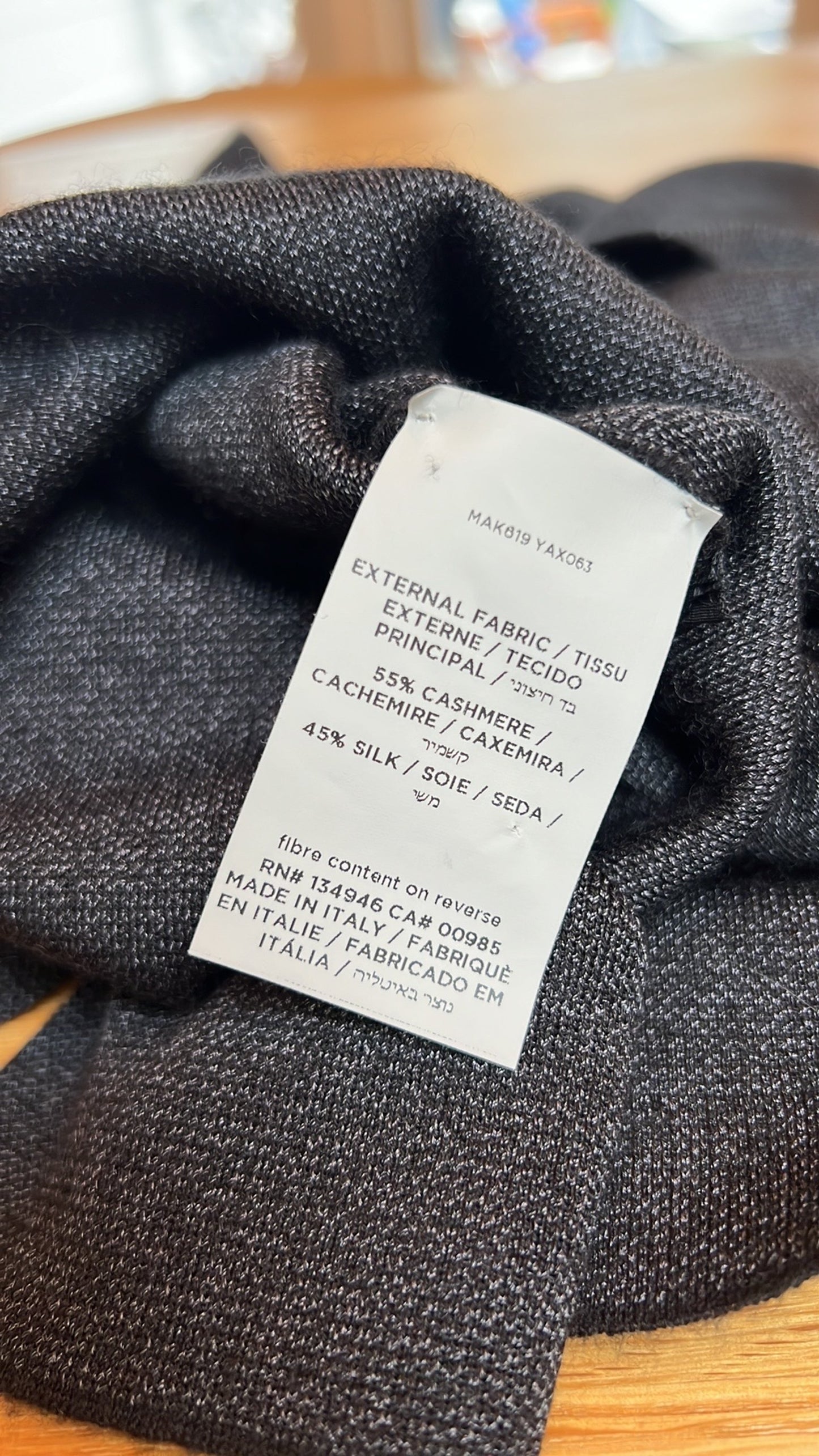 Cashmere Sweater - XS