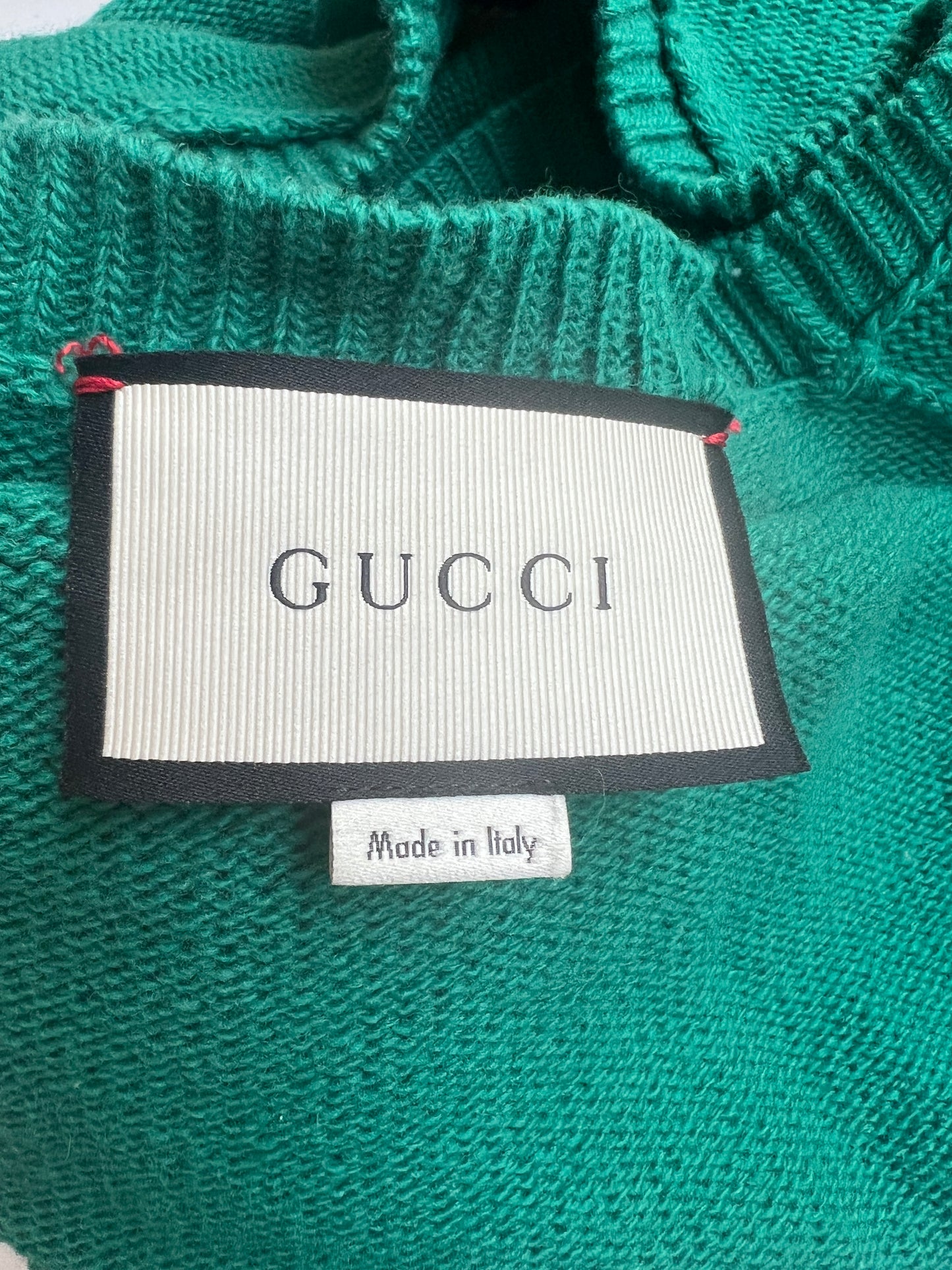 Men Wool Tiger Sweater - S