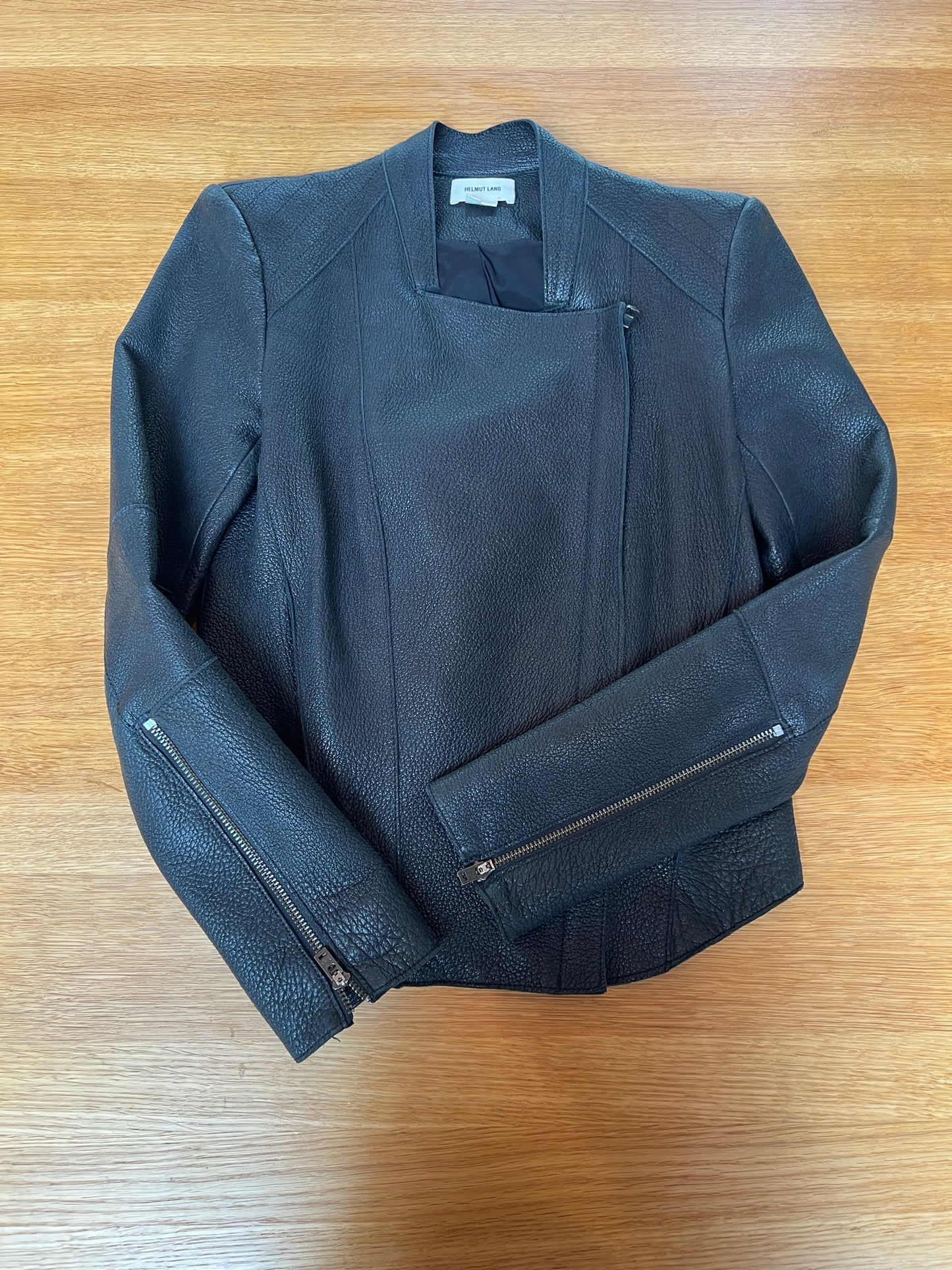 Black Leather Jacket - S