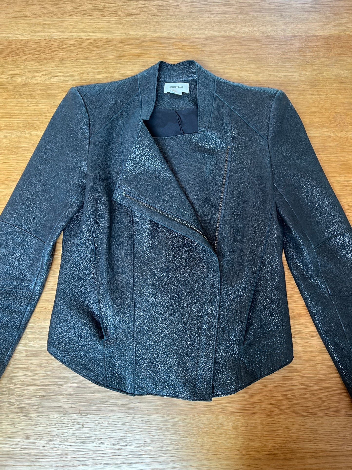 Black Leather Jacket - S