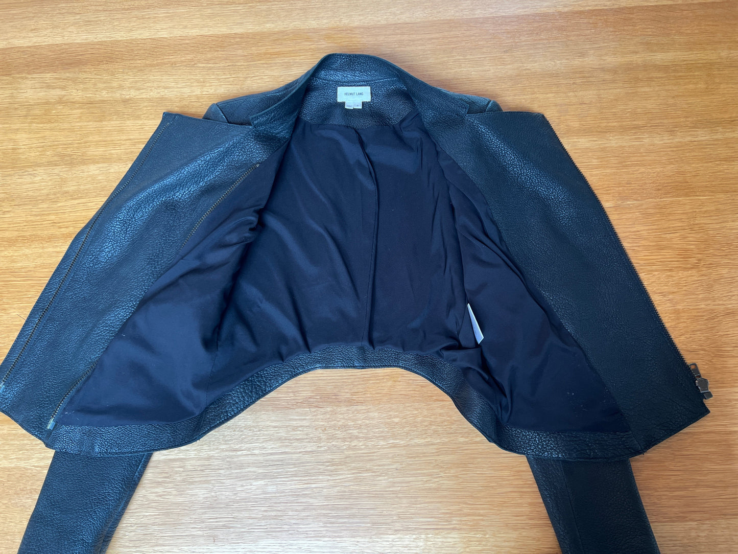 Black Leather Jacket - S
