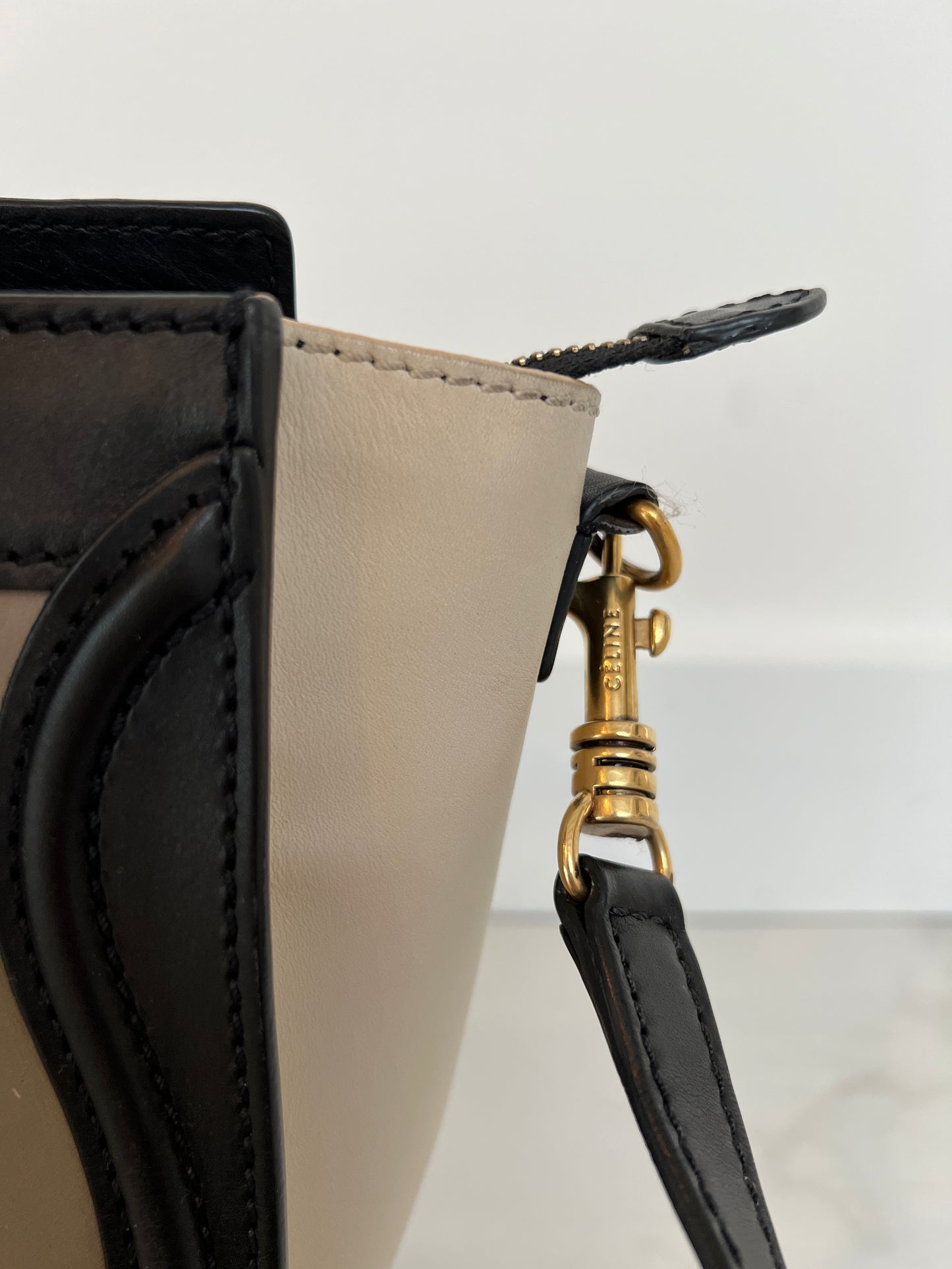 Nano Luggage Leather Bag