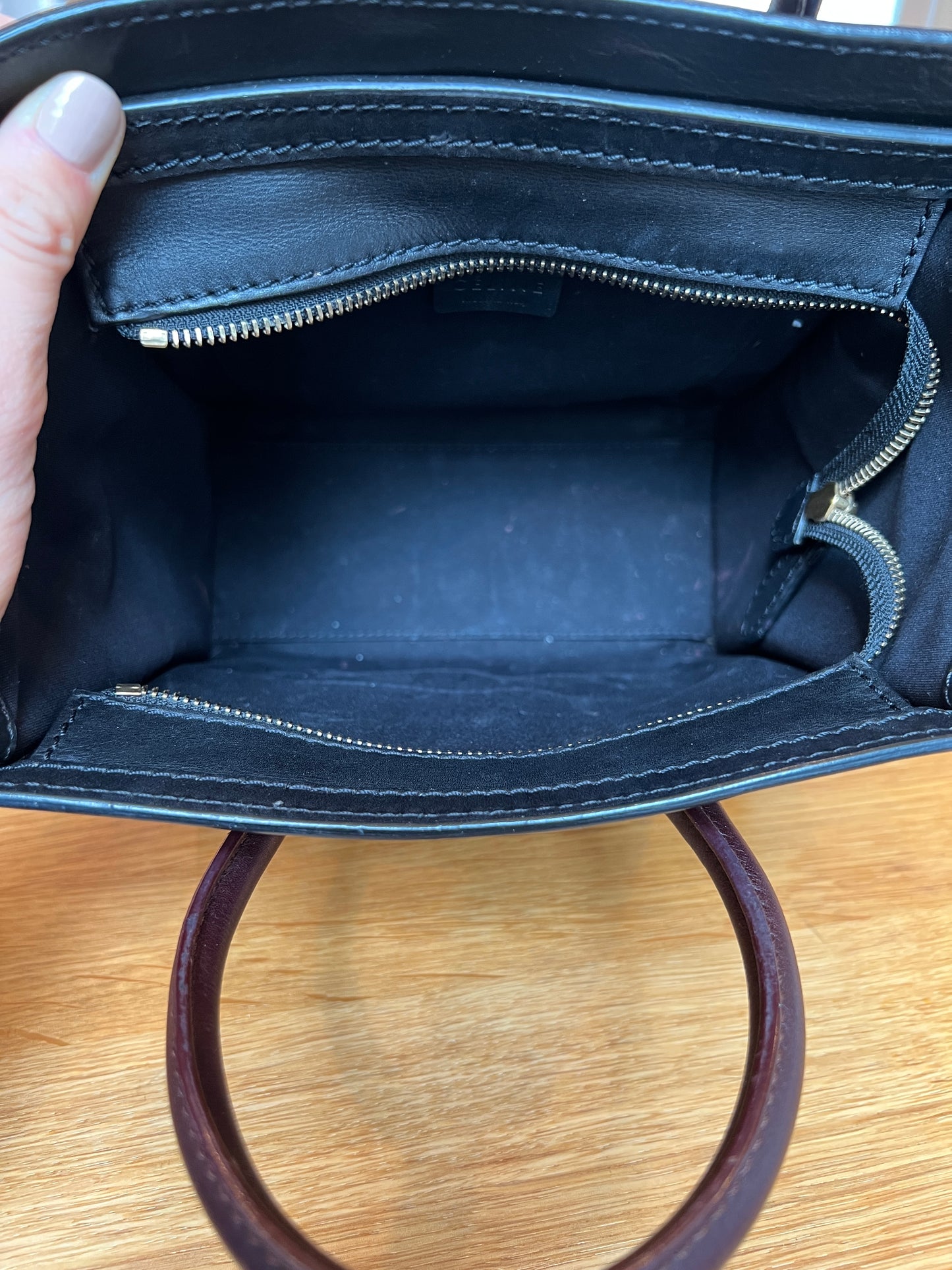 Nano Luggage Leather Bag
