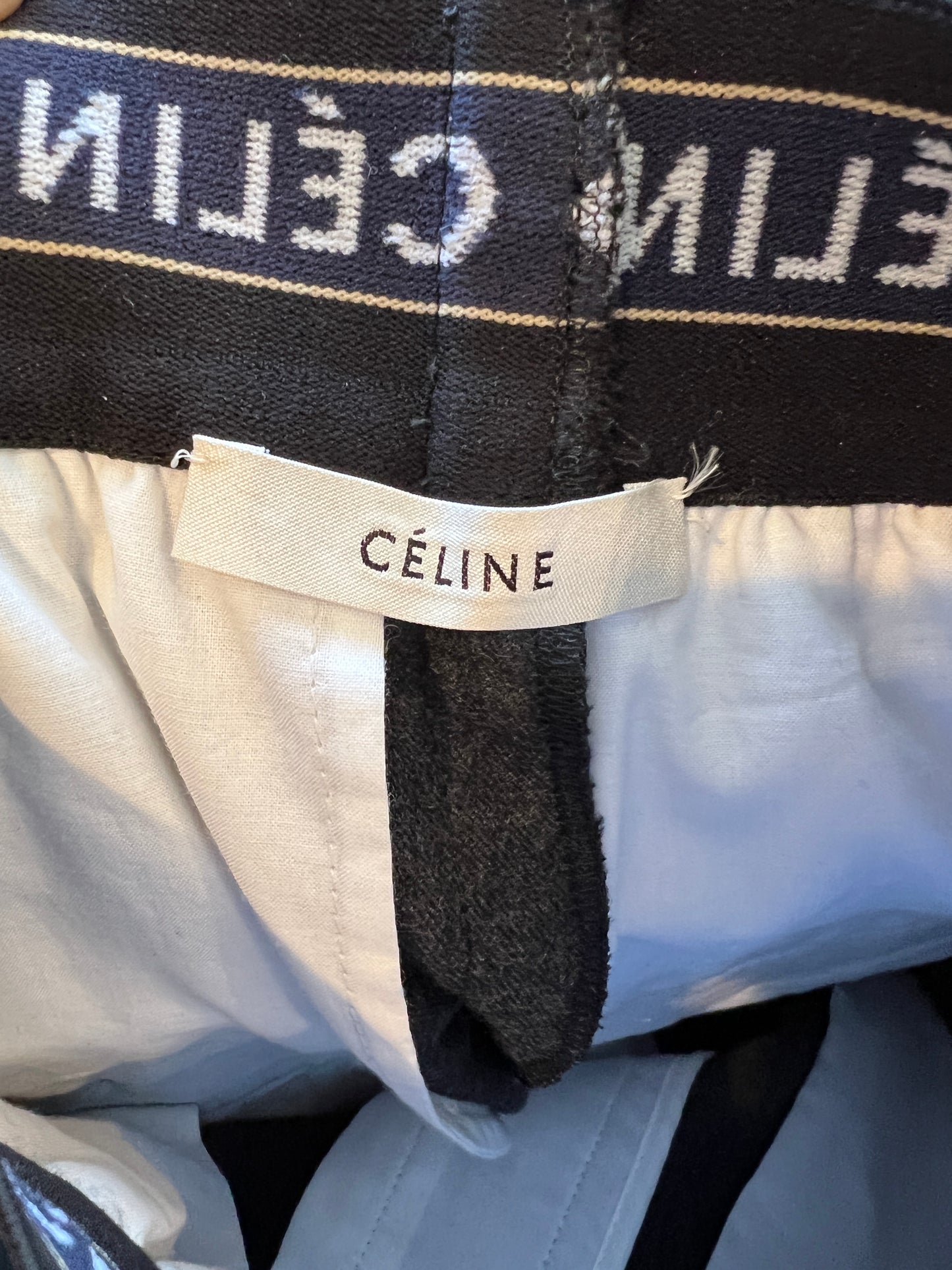 Logo Waistband Pants - XS