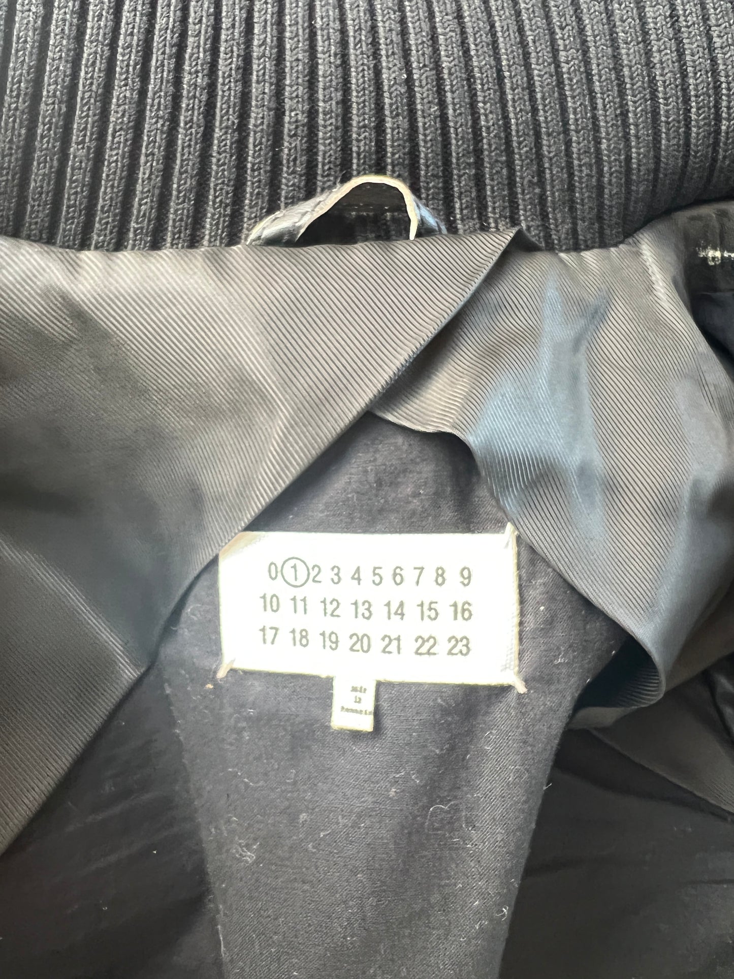 Black Leather Jacket - S
