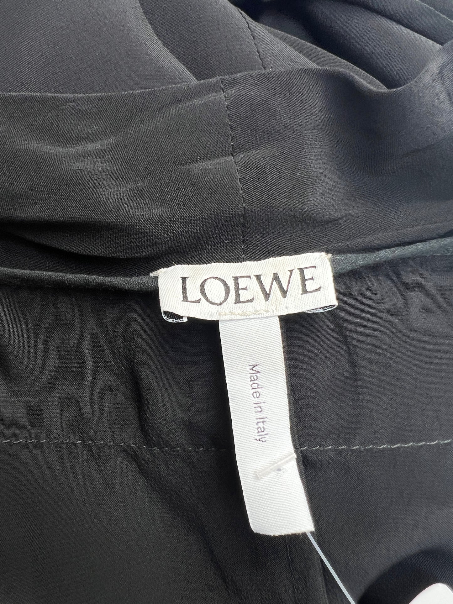 Black Silk Dress - S