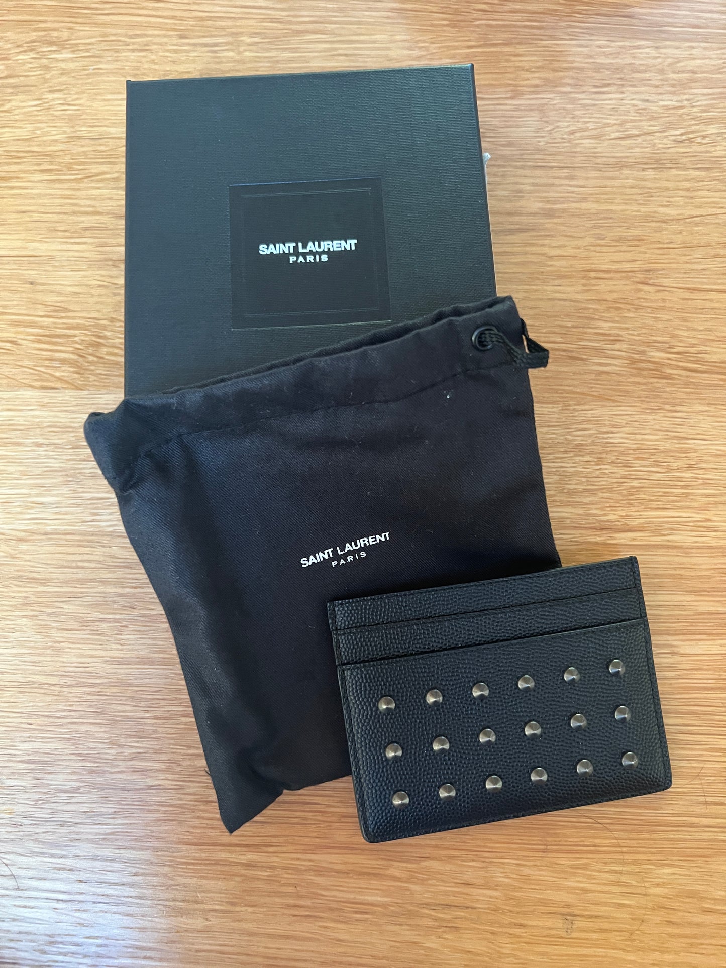 Card Holder with Studs