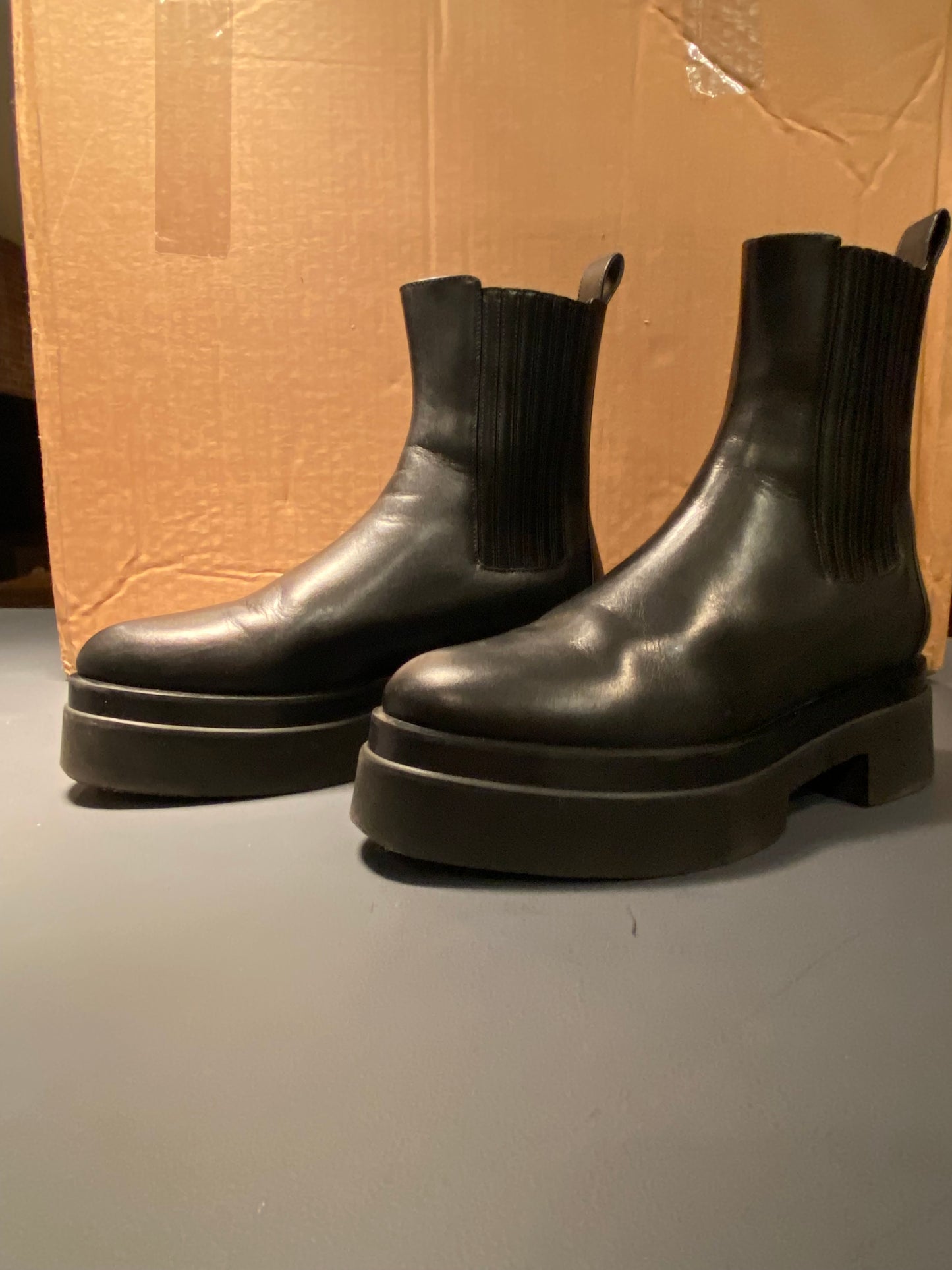 Clash Black Boots - 8.5