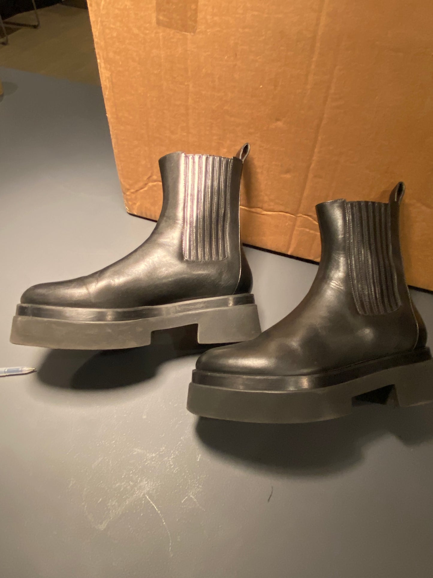 Clash Black Boots - 8.5