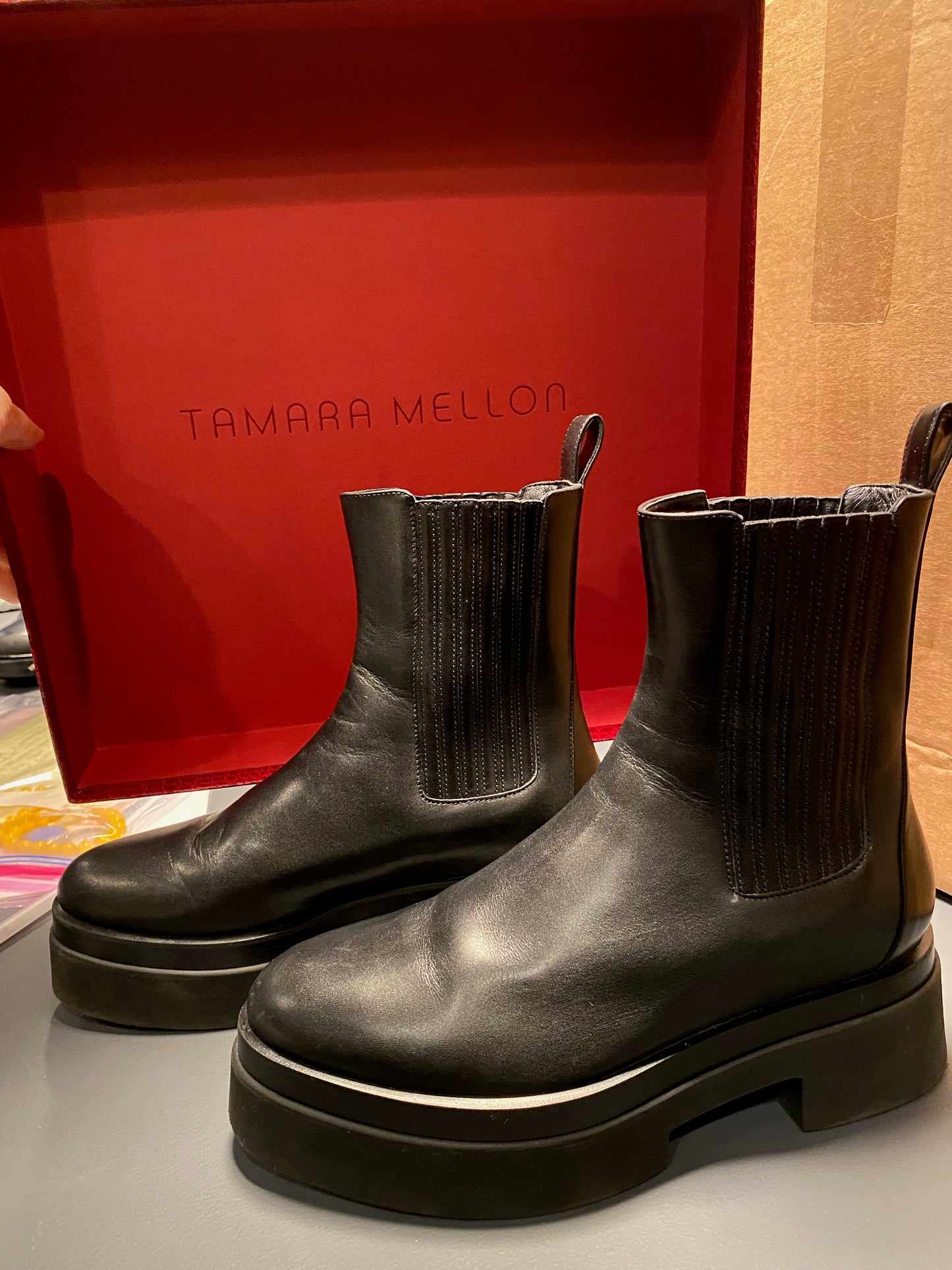 Clash Black Boots - 8.5