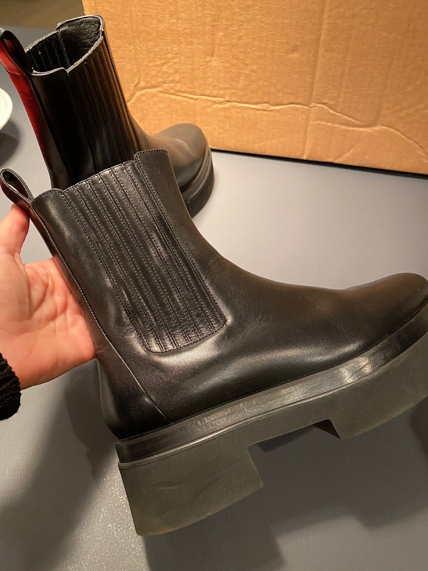 Clash Black Boots - 8.5