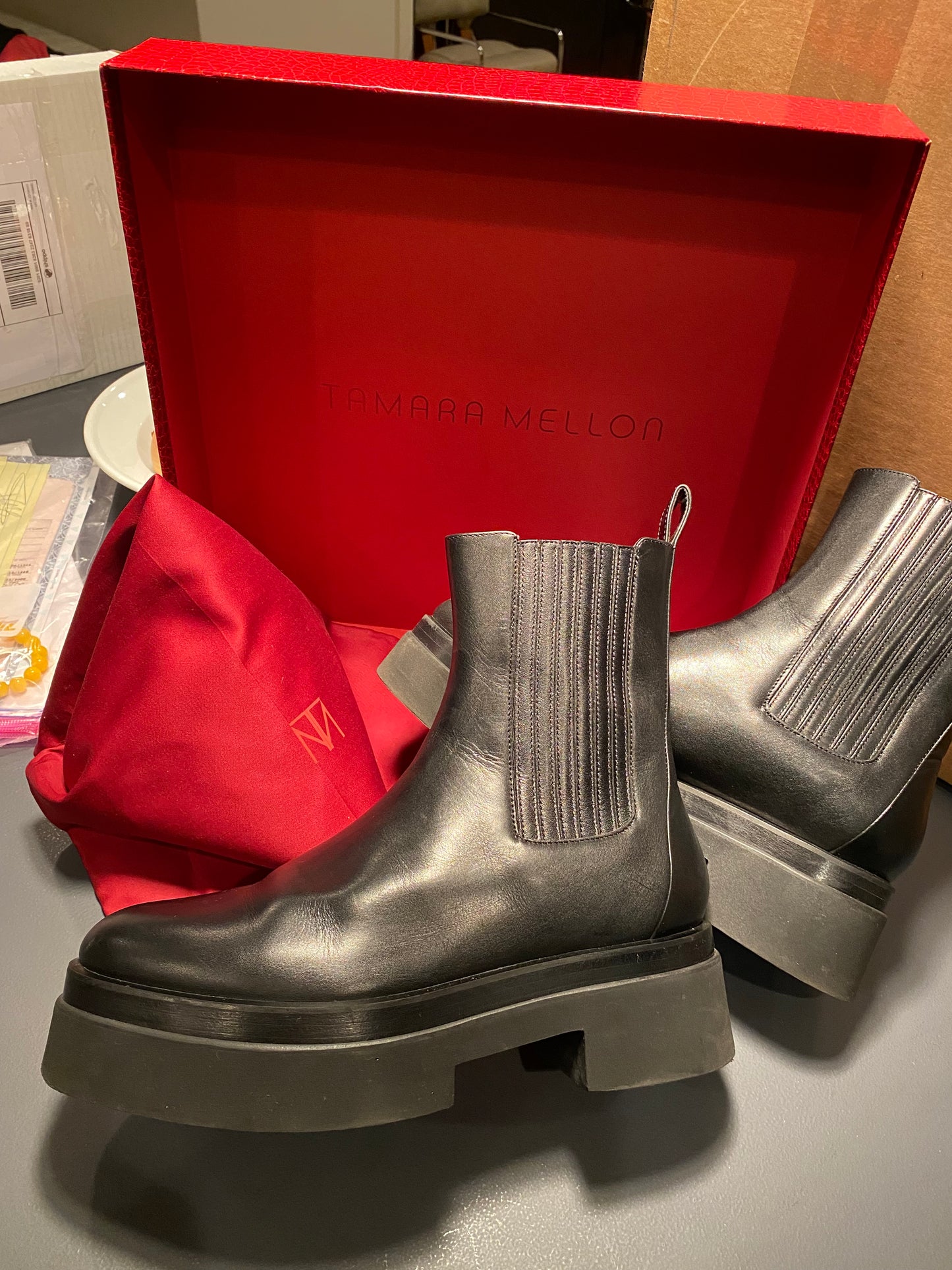 Clash Black Boots - 8.5