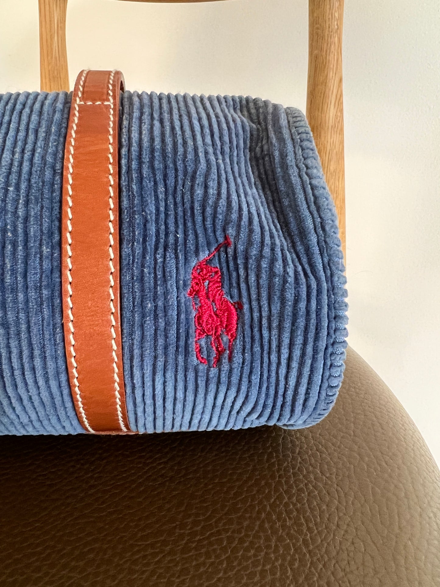 Small Corduroy Barrel Bag