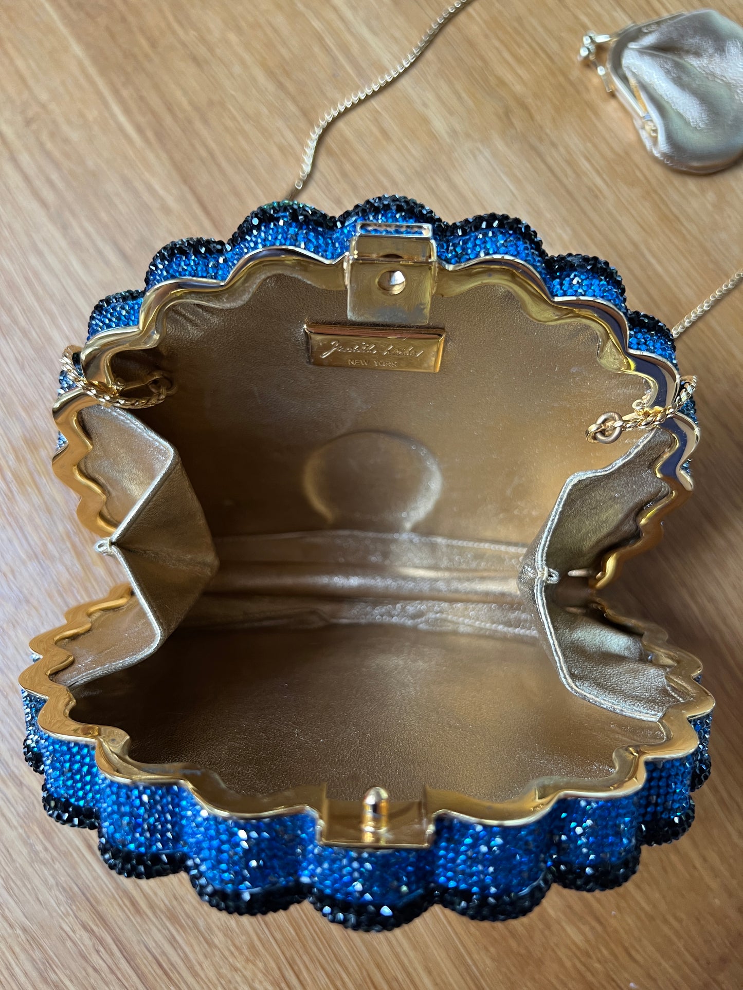 Peacock Peek A Boo Clutch