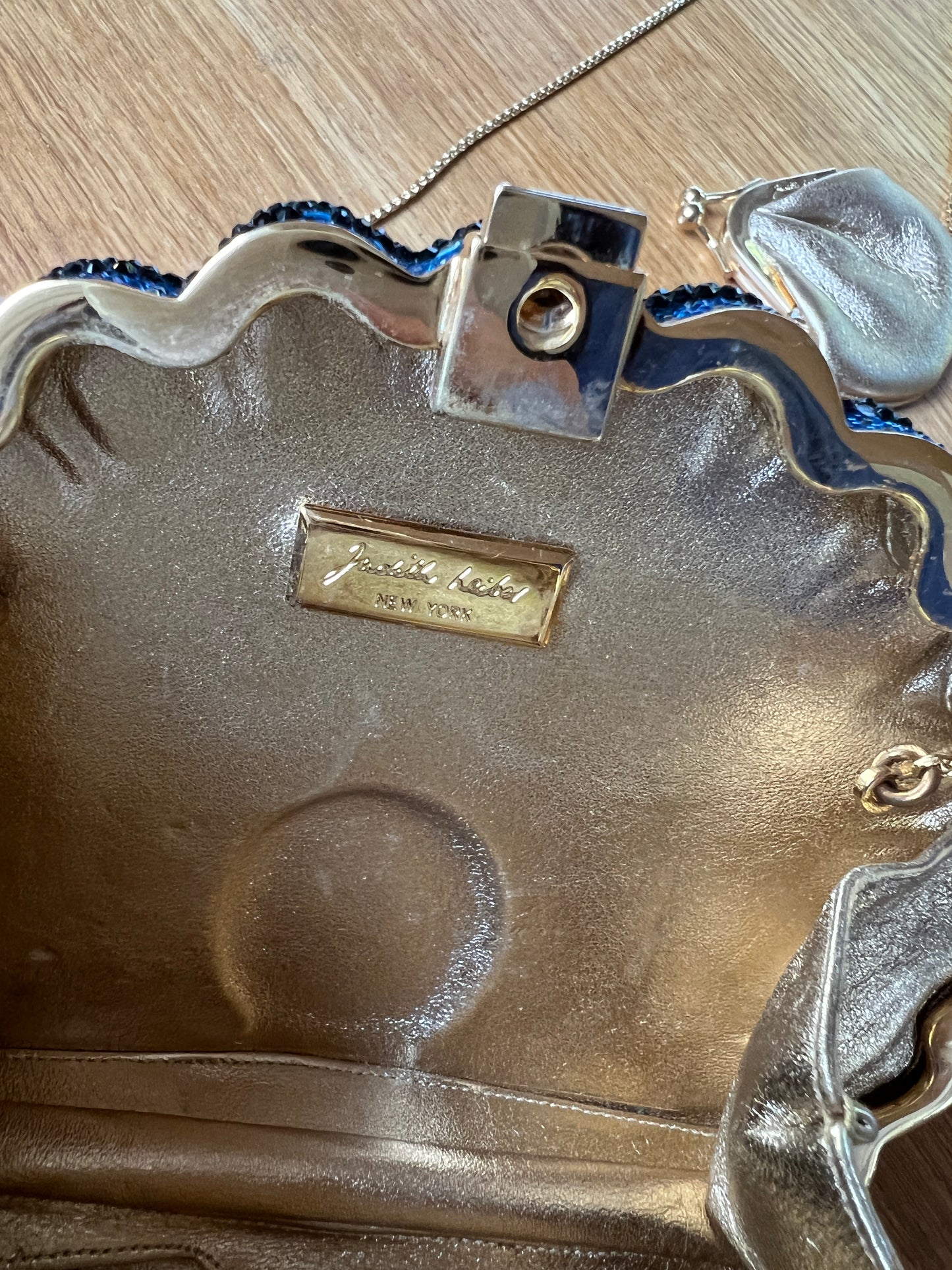 Peacock Peek A Boo Clutch