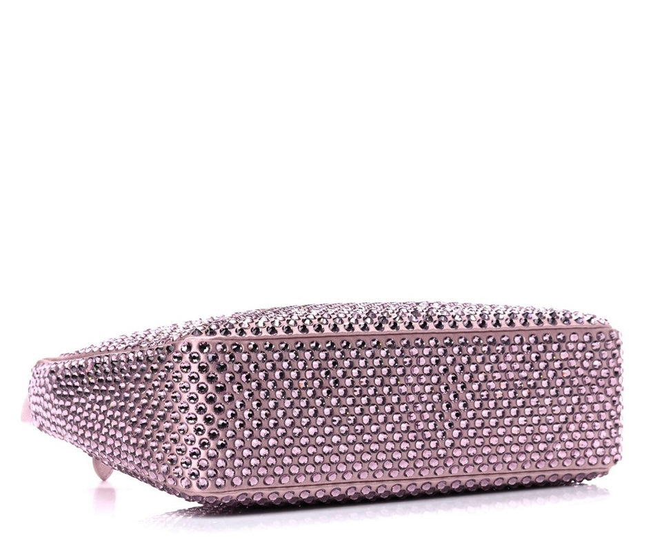 Nylon Reedition Pink Crystals