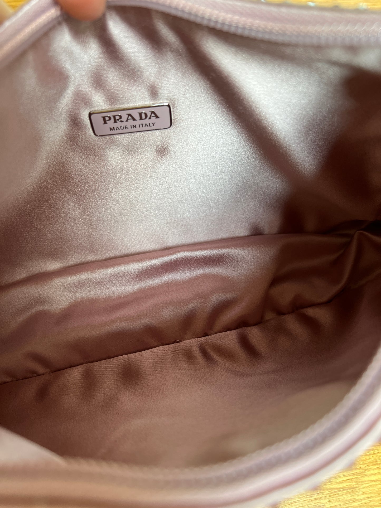 Nylon Reedition Pink Crystals