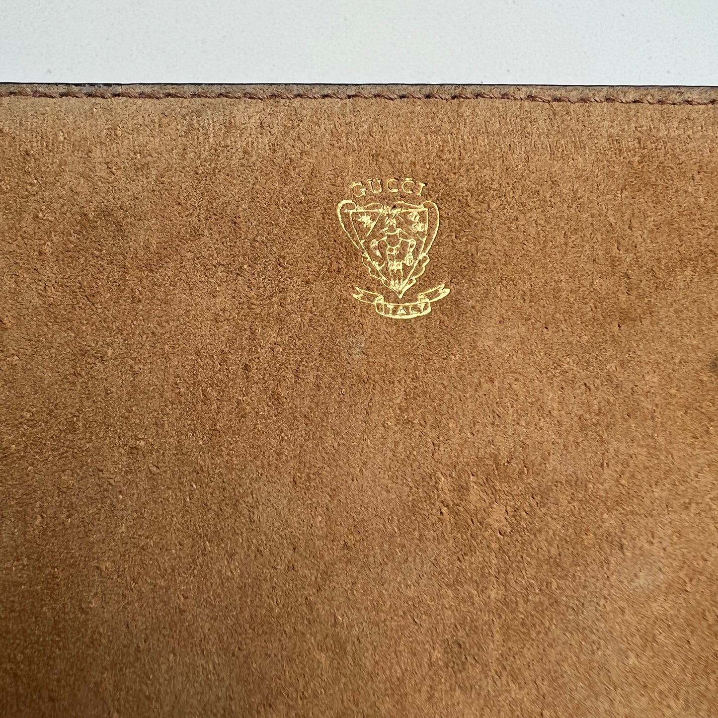 Vintage Burgundy Leather Writing Set