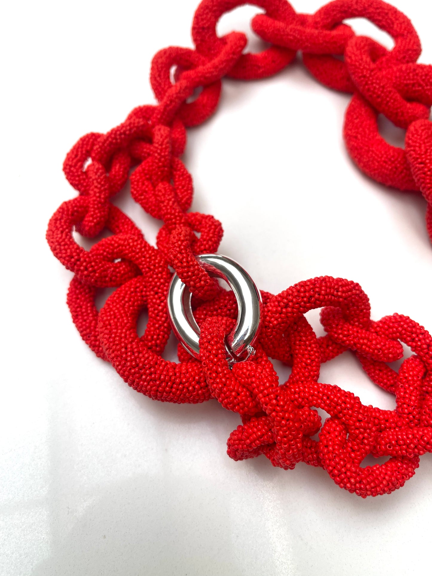 Red Beads Necklace