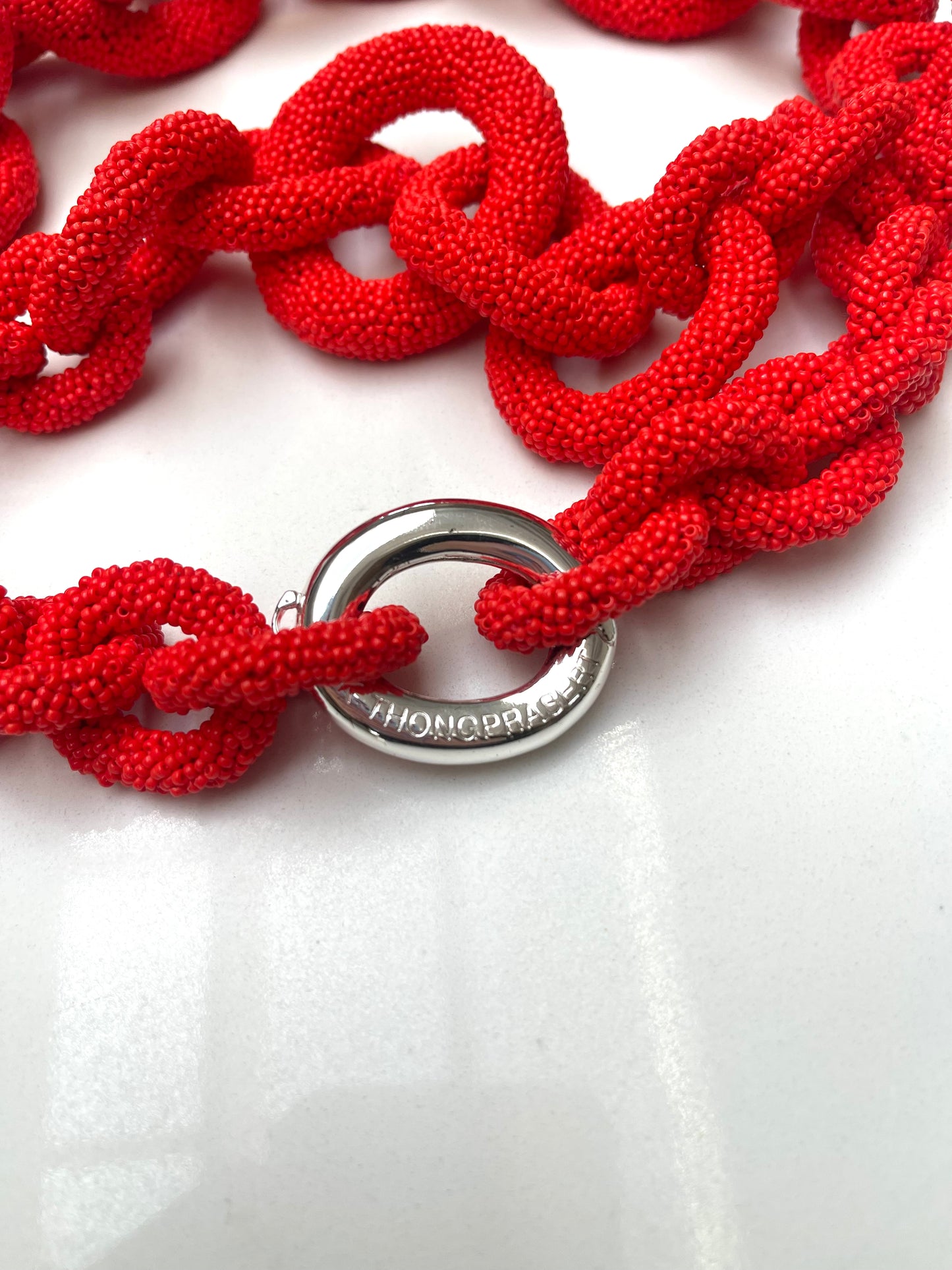 Red Beads Necklace